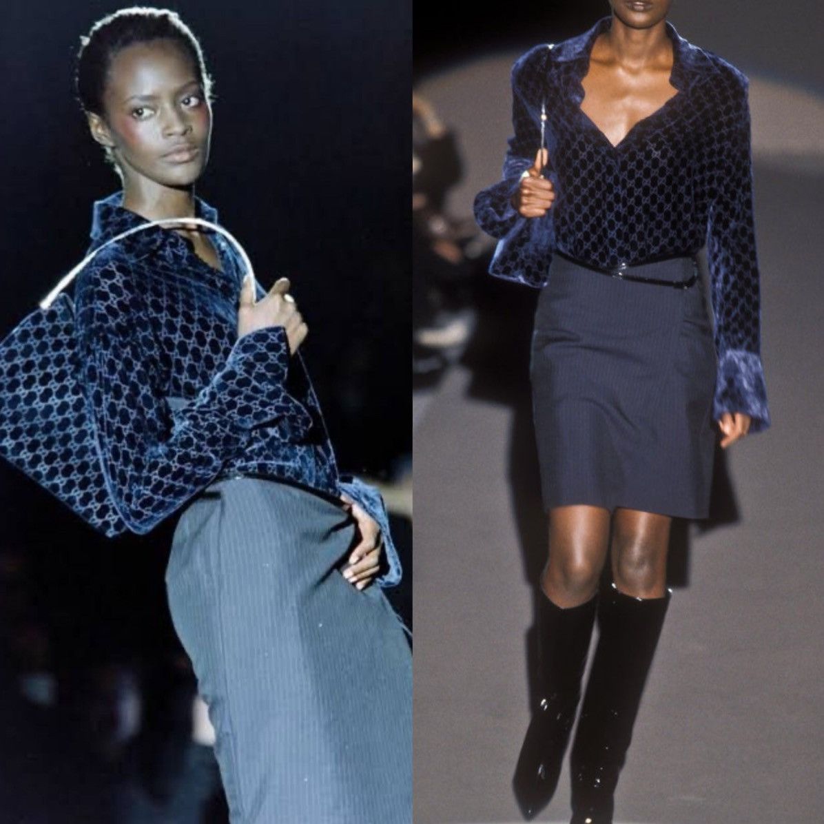 Gucci Runway F/W 1997 Gucci by Tom Ford G Logo Buckle Wrap Skirt Size 28" / US 6 / IT 42 - 5 Thumbnail