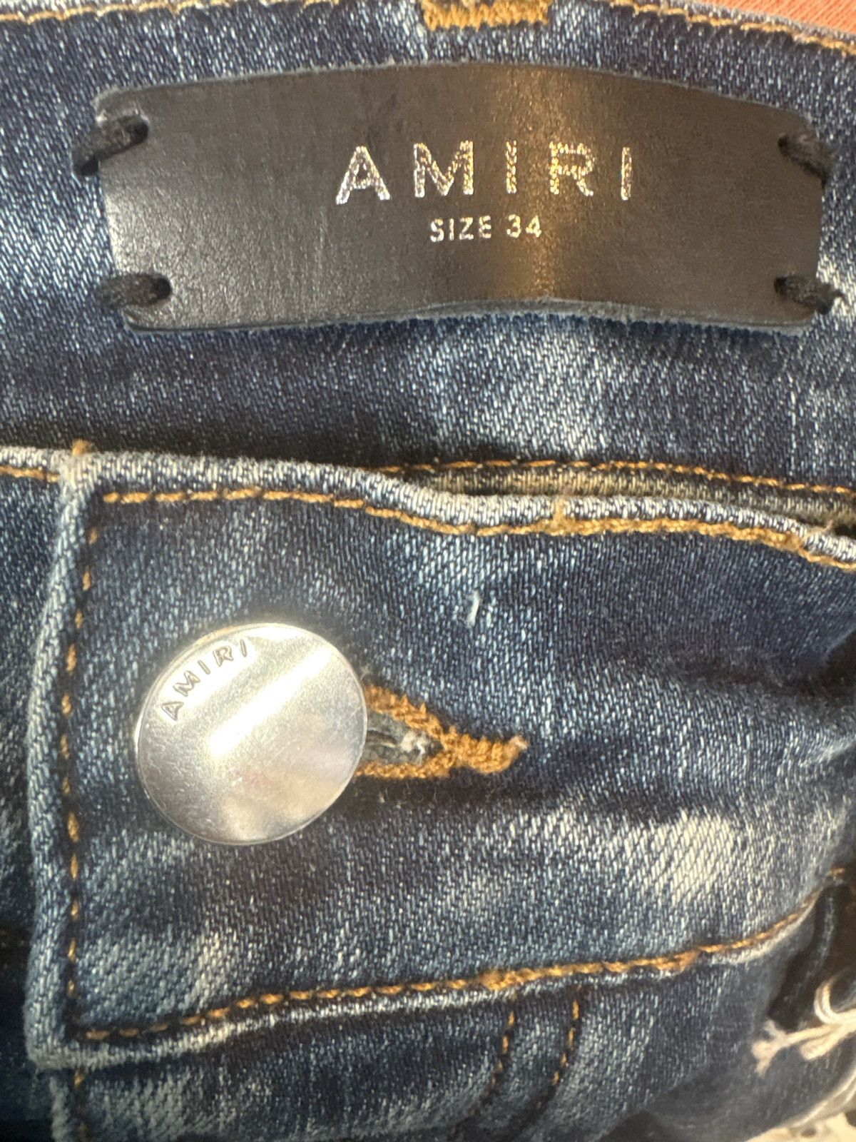 Amiri Amiri Moto Jeans Size US 34 / EU 50 - 5 Thumbnail