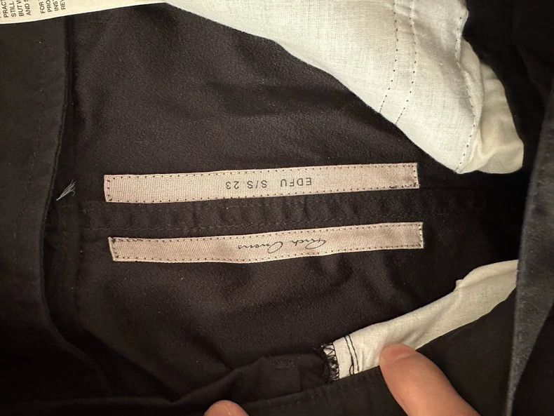 Rick Owens Rick Owens Rick Owens Banana Pants with Zippers-2507 Size US 29 - 4 Thumbnail