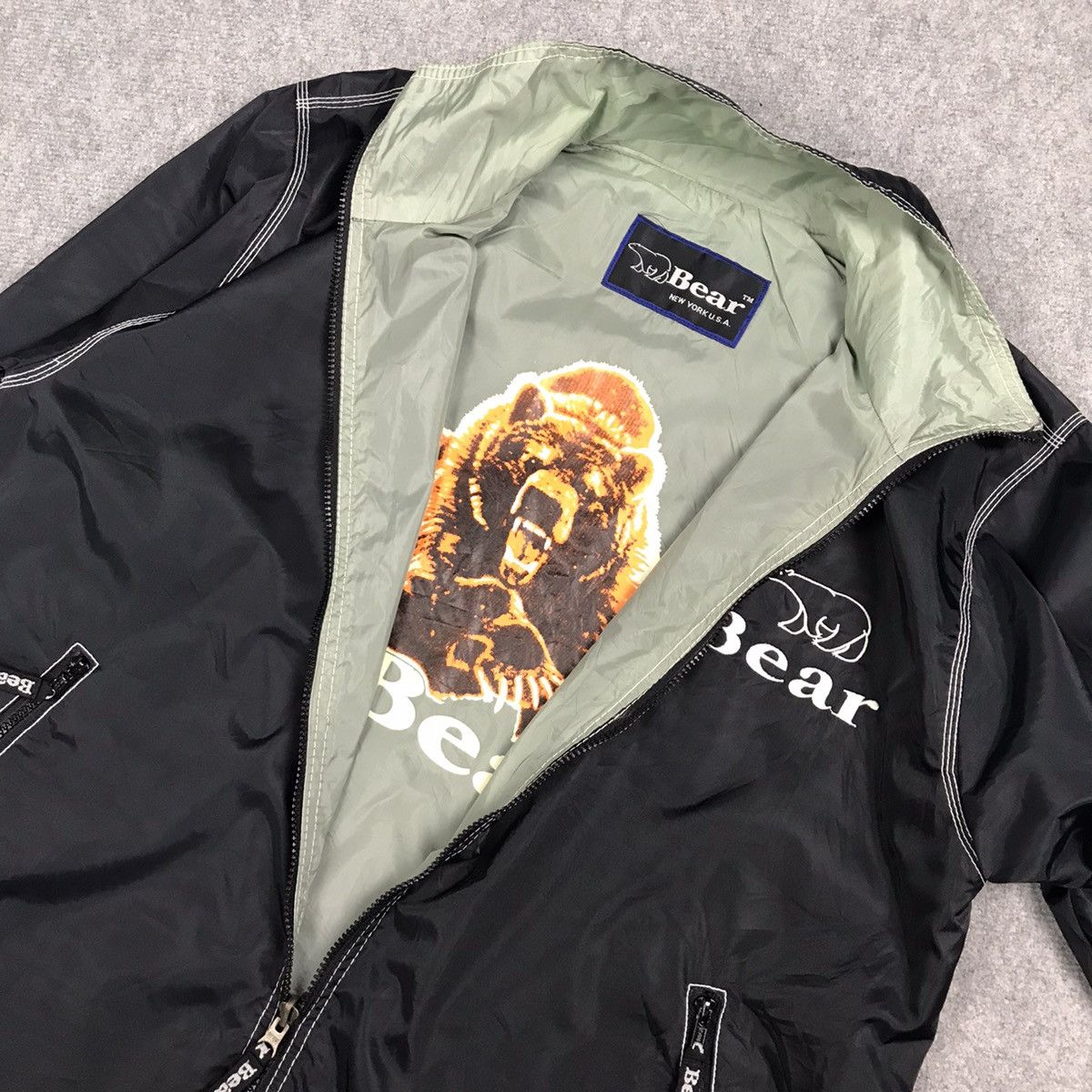 Japanese Brand BEAR USA LIGHT JACKET Size US L / EU 52-54 / 3 - 7 Thumbnail