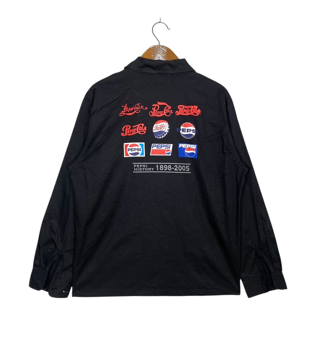 Pepsi Rare‼️ Pepsi Cola History Logo Zipper Jacket Size US M / EU 48-50 / 2 - 1 Thumbnail