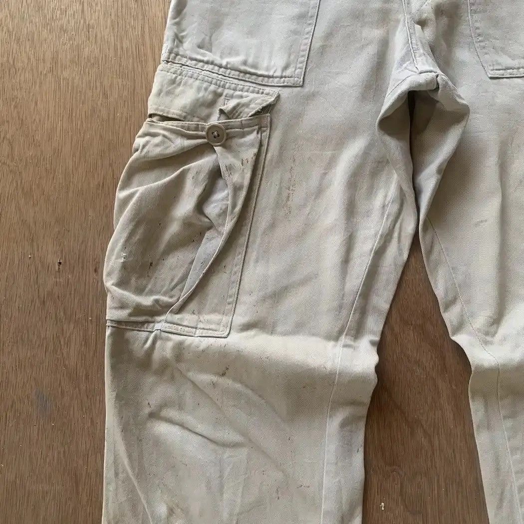 Le Grande Bleu (L.G.B.) KHAKI JUNGLE TROUSERS UTILITY TALON TACTICAL CARGO PANTS Size US 27 - 3 Thumbnail