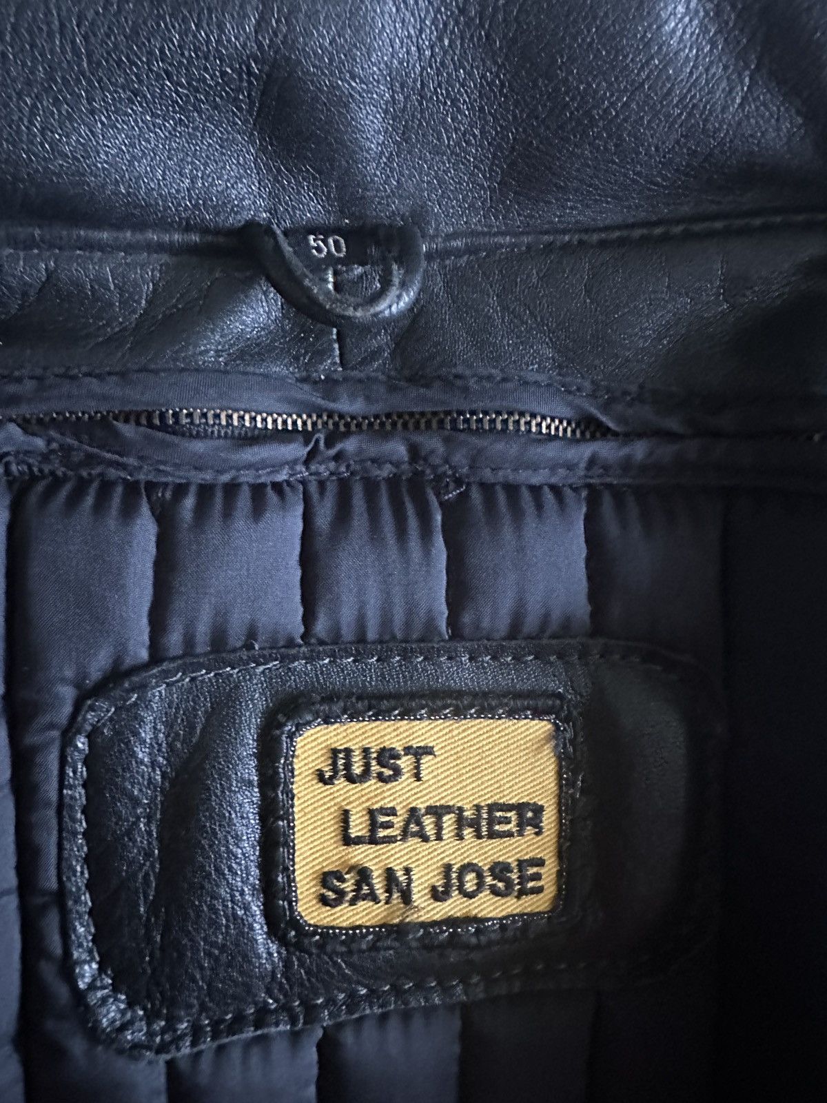 Vintage Just Leather San Jose Biker Jacket Size US M / EU 48-50 / 2 - 5 Thumbnail