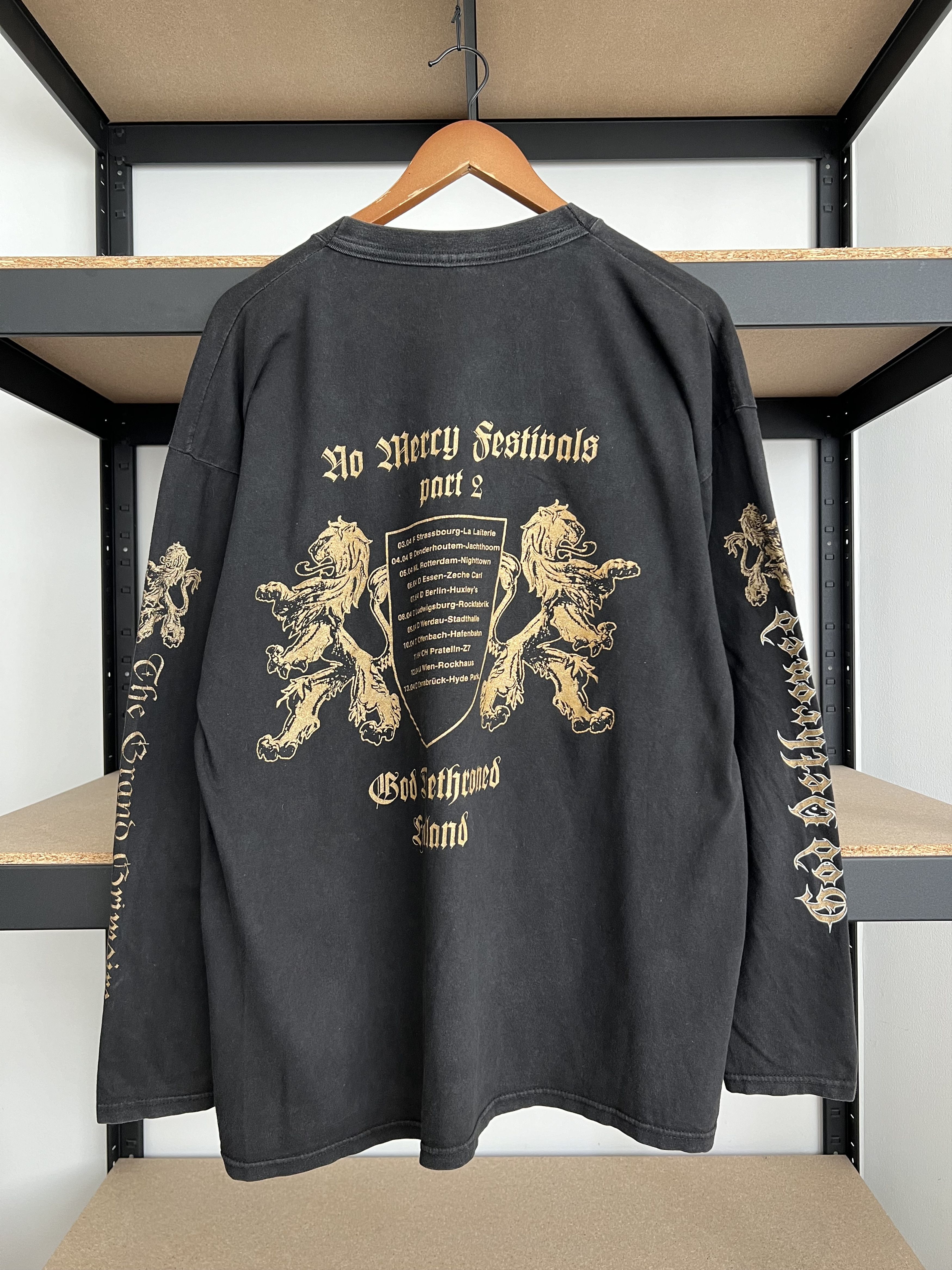 Band Tees Vintage 90s God Dethroned The Grand Grimoire Long Sleeve Size US XL / EU 56 / 4 - 3 Thumbnail