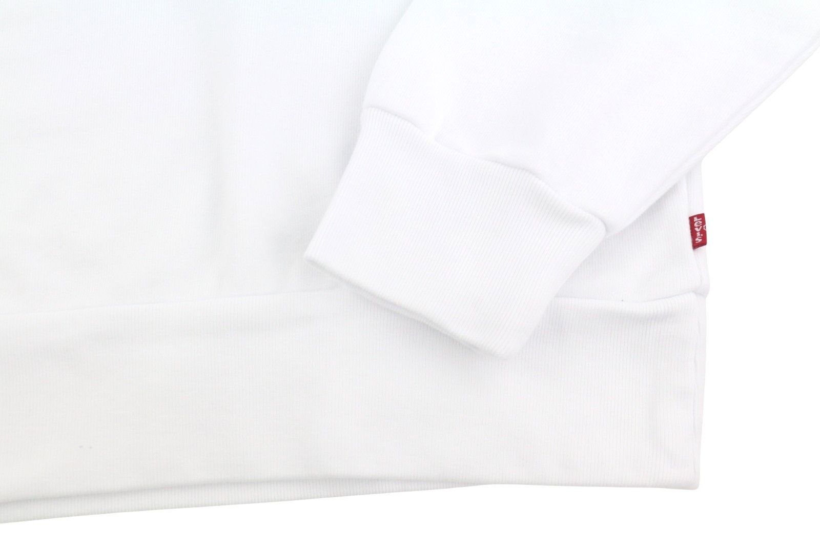 Levi's STANDARD FIT M White Crew Neck Logo Cotton Pullover 87103 Size US M / EU 48-50 / 2 - 6 Thumbnail