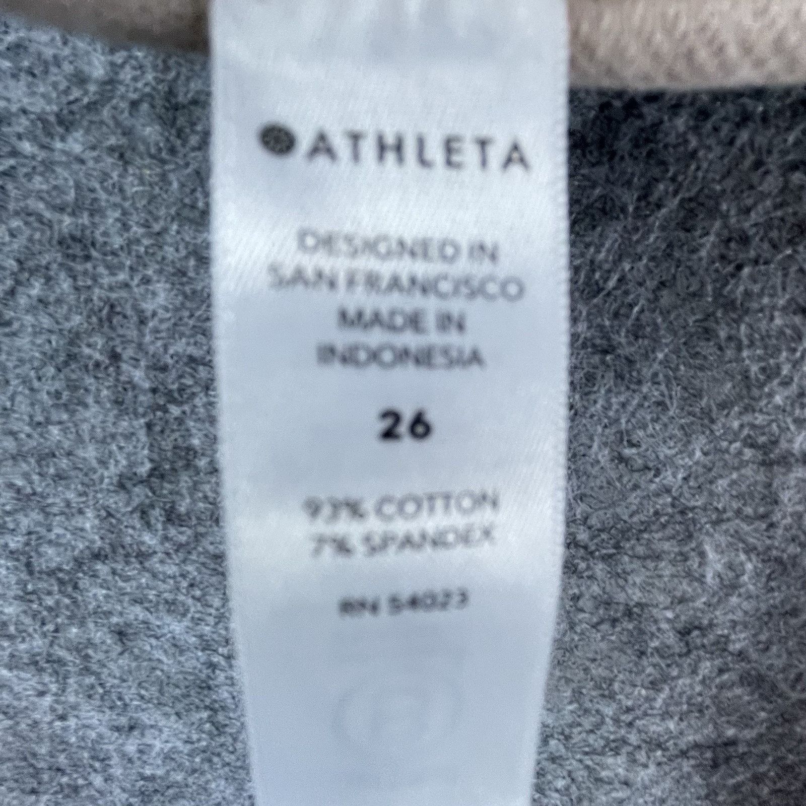 Athleta Athleta Shorts Womens 26 Moca Farallon Heathered Organic UPF Size 26" / US 2 / IT 38 - 8 Thumbnail