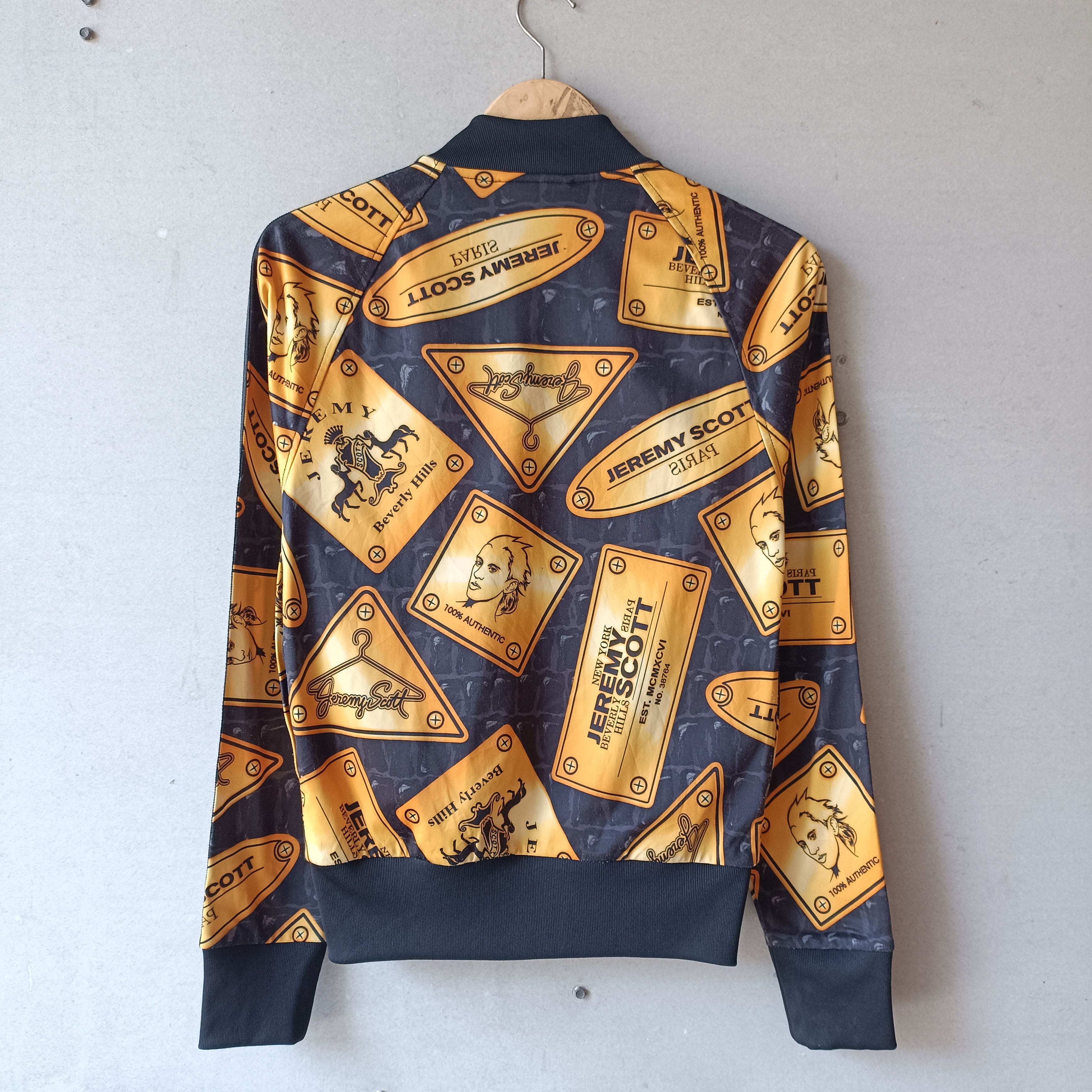 Adidas × Jeremy Scott Jeremy Scott Plaque Tracktop Rare ( KINGSMAN MOVIE ) Size US XS / EU 42 / 0 - 2 Thumbnail
