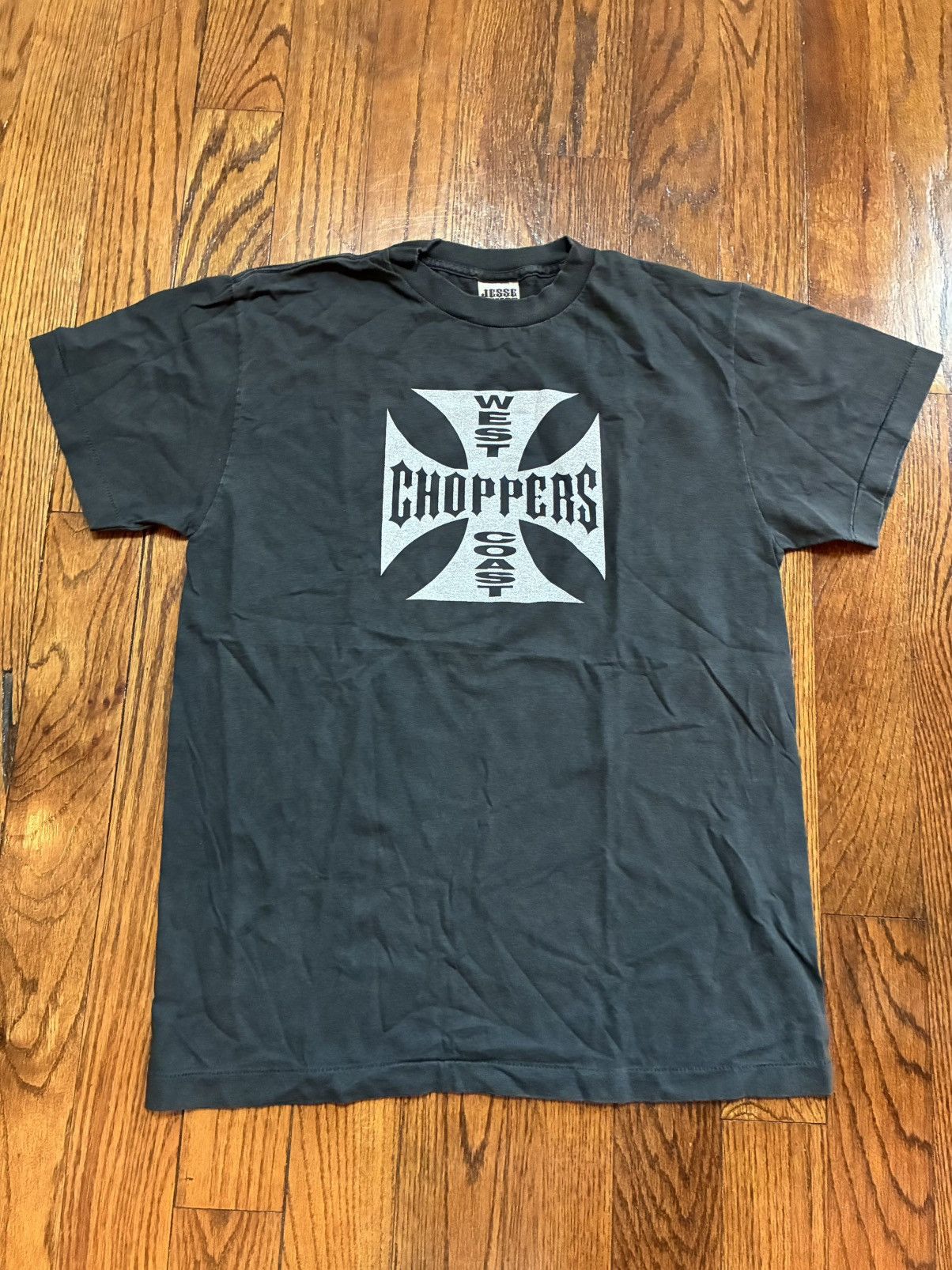 GRAIL Vintage West Coast Choppers T-Shirt - Black