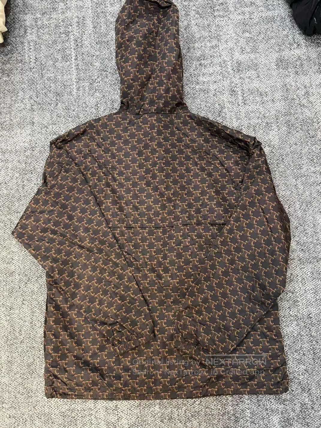 Celine Celine Women's Hooded Zip Jacket. Size L / US 10 / IT 46 - 3 Thumbnail