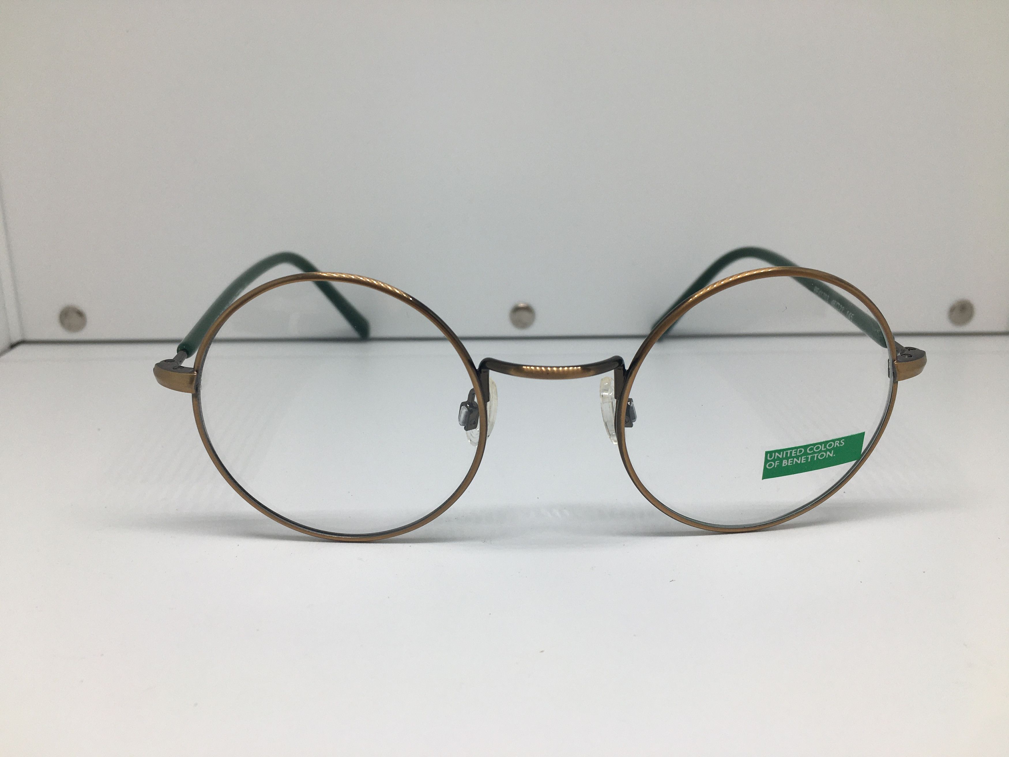 United Colors Of Benetton BENETTON BE41704 Brown Round Eyglasses Frame Size ONE SIZE - 2 Thumbnail