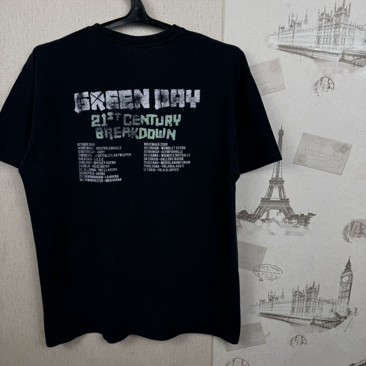 Other Vintage Green Day T shirt 21-st Century Breakdown 2009 L Size US L / EU 52-54 / 3 - 19 Thumbnail