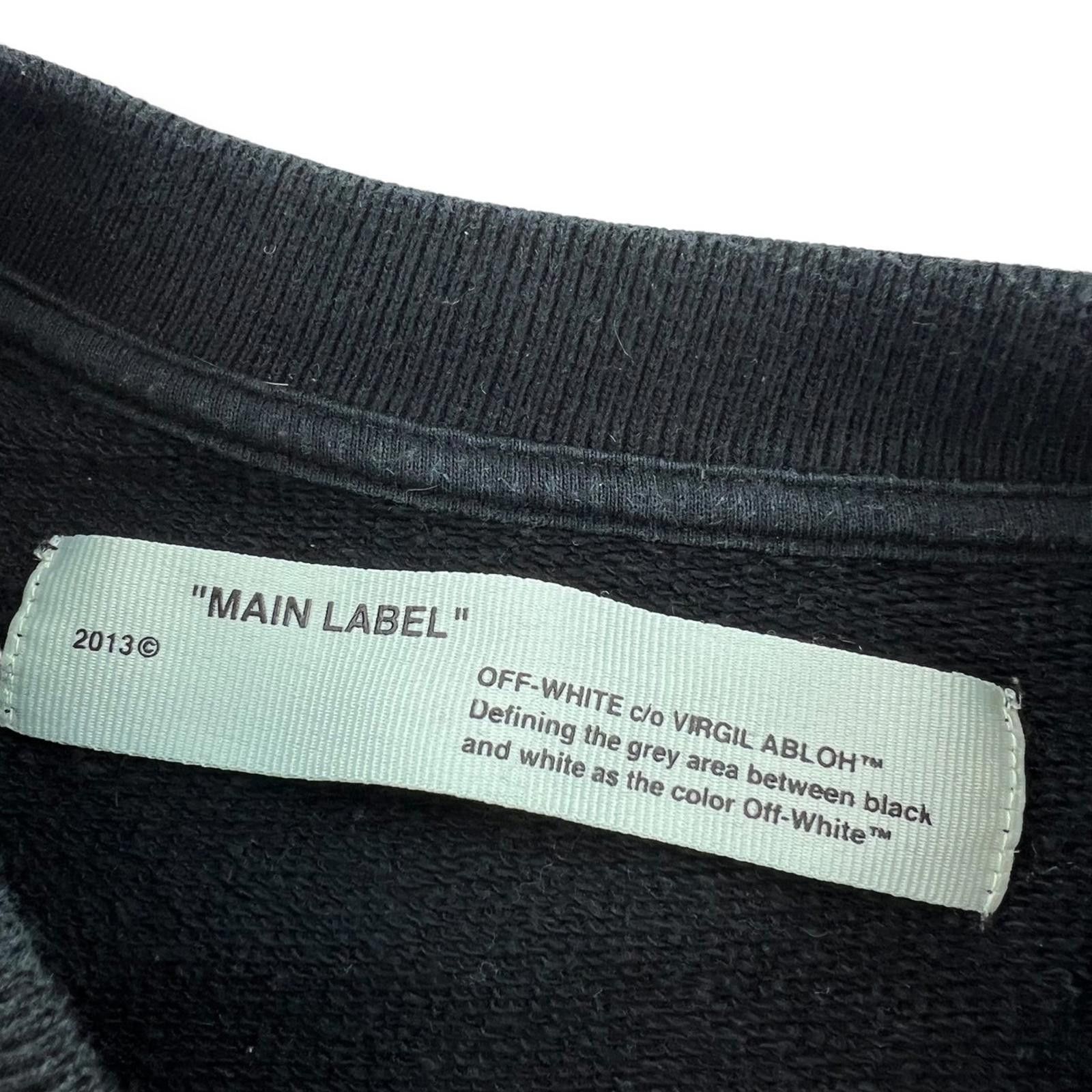 Off-White Off-White Monet Arrows Black Sweatshirt Size US M / EU 48-50 / 2 - 5 Thumbnail
