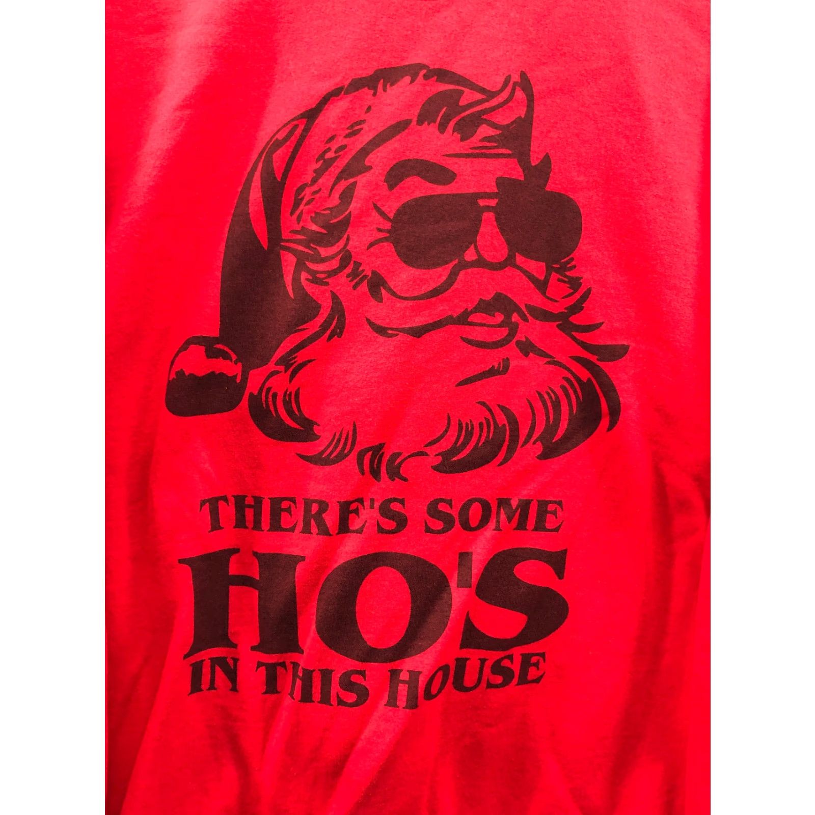 Gildan Funny Santa Christmas Party Sweatshirt Mens 2XL Long Sleeve Crew Pullover Size US XXL / EU 58 / 5 - 2 Thumbnail