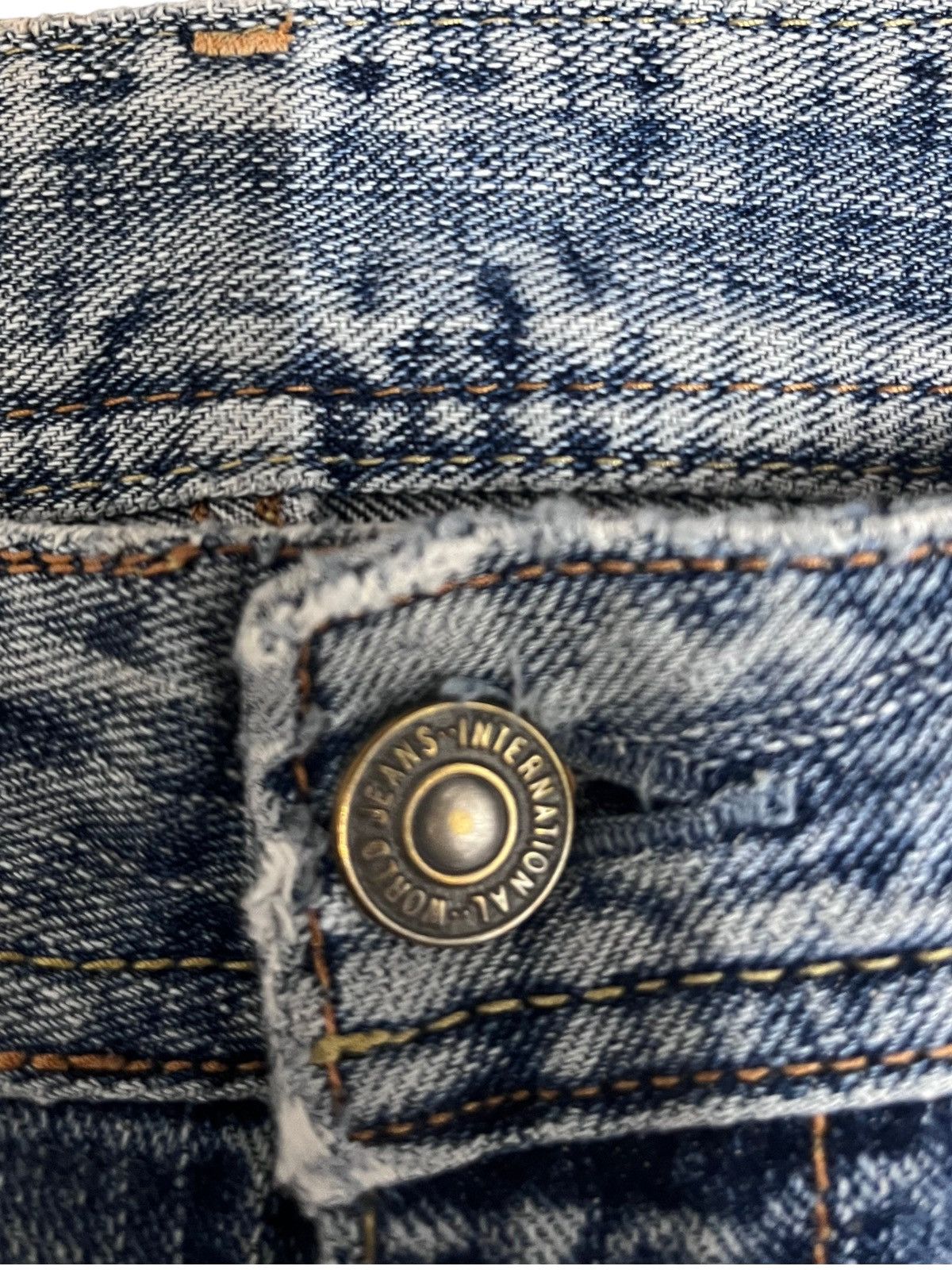 Le Grande Bleu (L.G.B.) Vintage Blue Denim craft Bootcut Flare Style Jeans Size US 32 / EU 48 - 5 Thumbnail