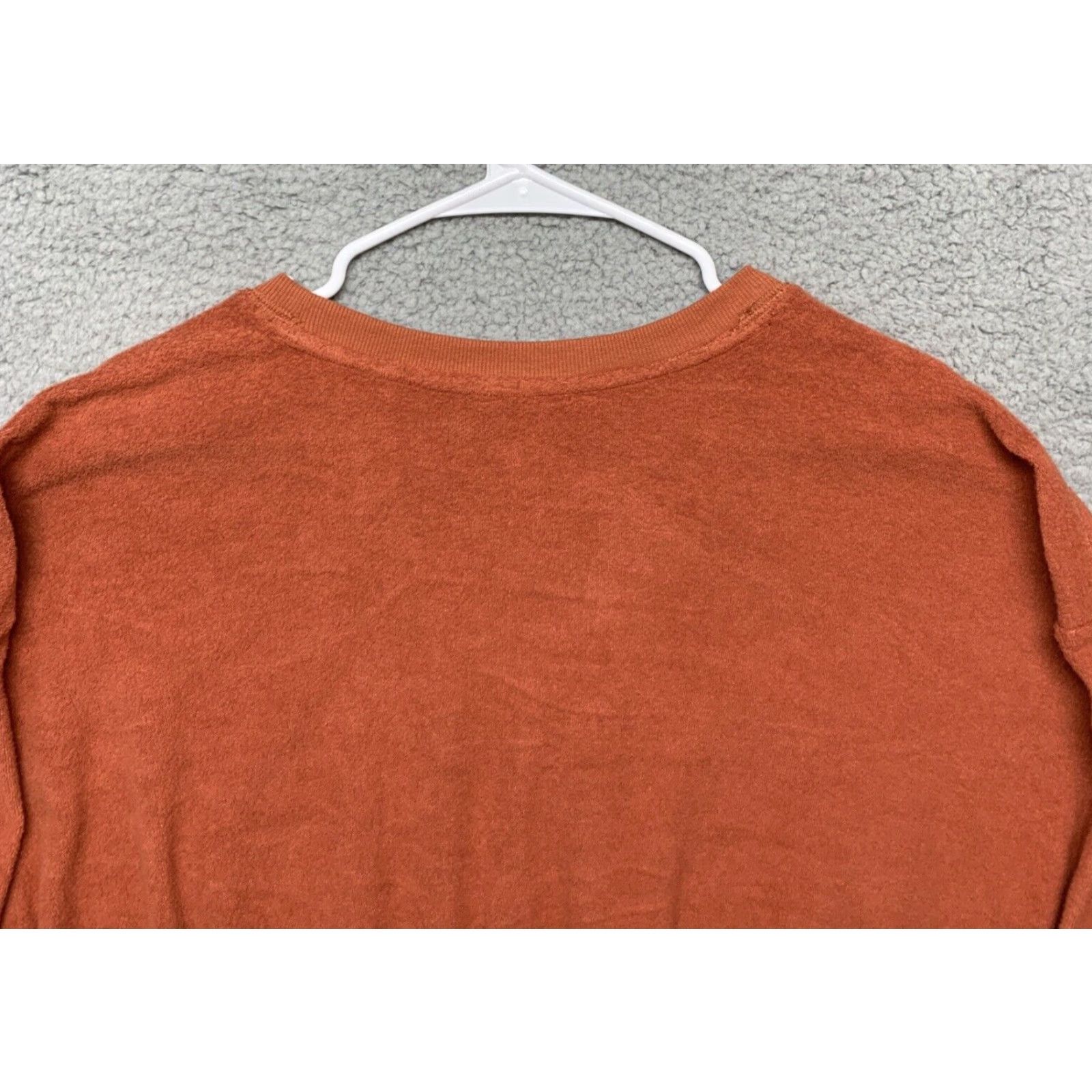 Vintage Universal Thread Sweatshirt Womens Fleece Pullover Size XL Orange New Size XL / US 12-14 / IT 48-50 - 5 Thumbnail