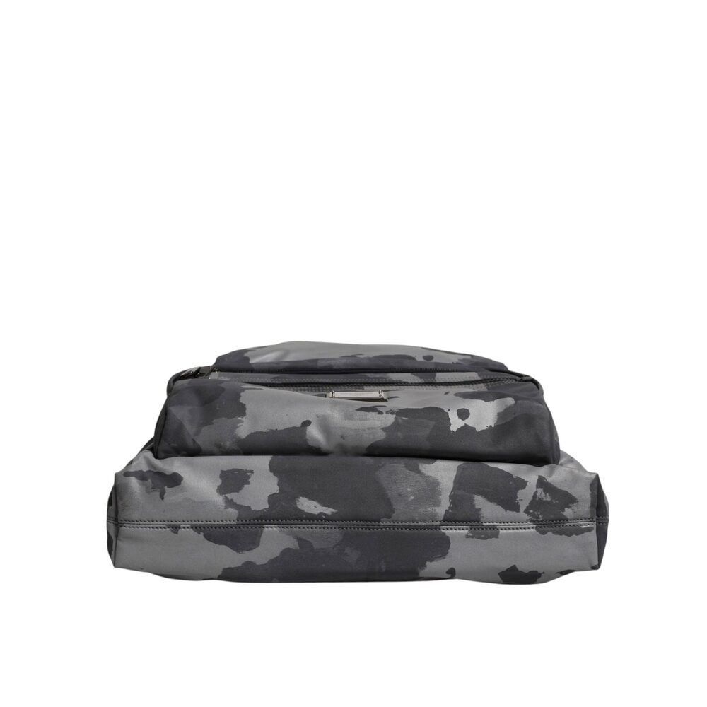 Dolce & Gabbana Dolce & Gabbana Black Camouflage Shoulder Strap Logo Plaque Size ONE SIZE - 6 Thumbnail
