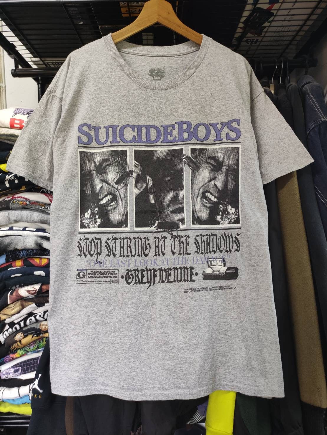 Fuck The Population × G59 Records $uicideboy$ " One Last Look At The Damage " Single Promo Size US XL / EU 56 / 4 - 2 Thumbnail