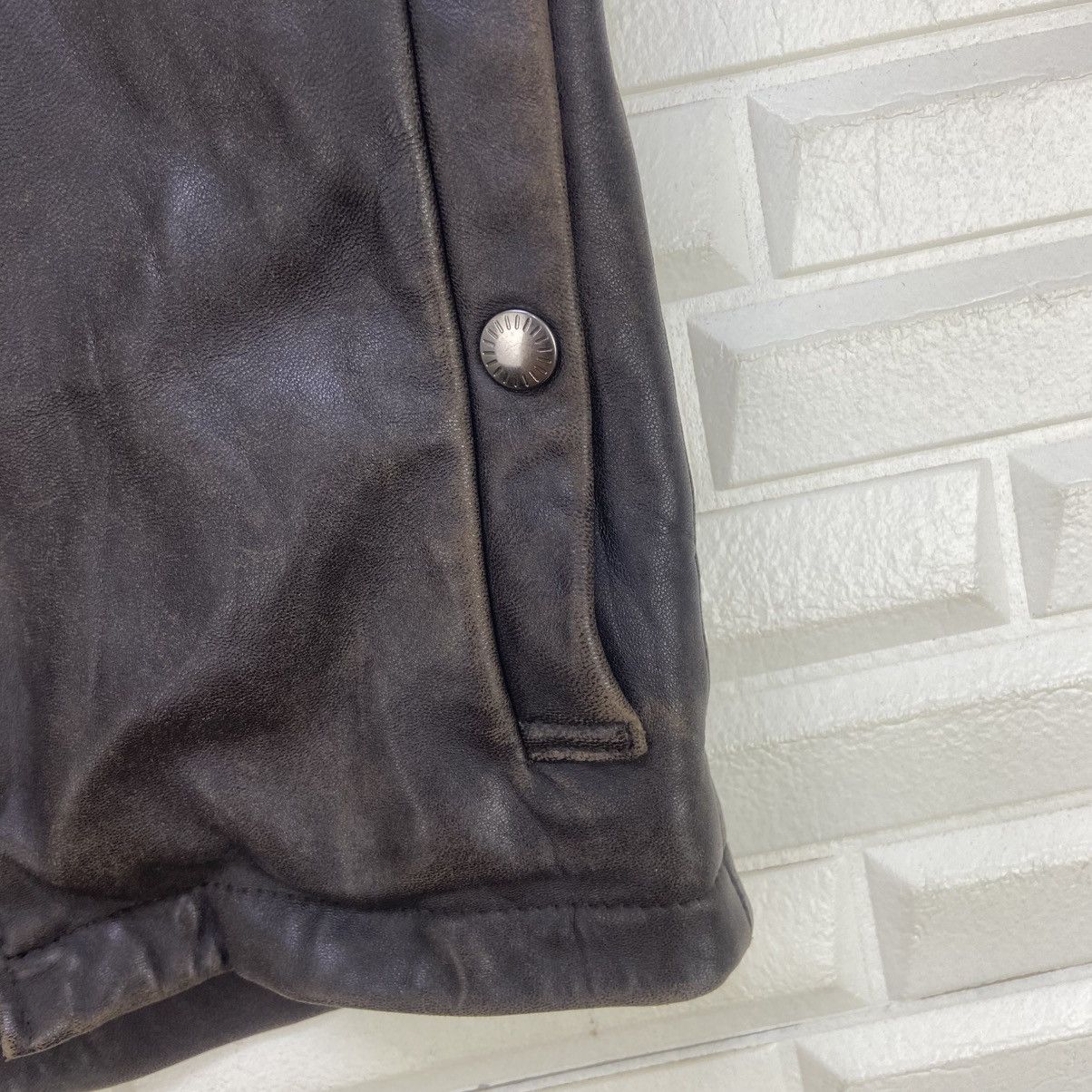 Beams Plus Rare🔥Beams Goatskin Leather Multi Zipper Jacket Size US S / EU 44-46 / 1 - 12 Thumbnail