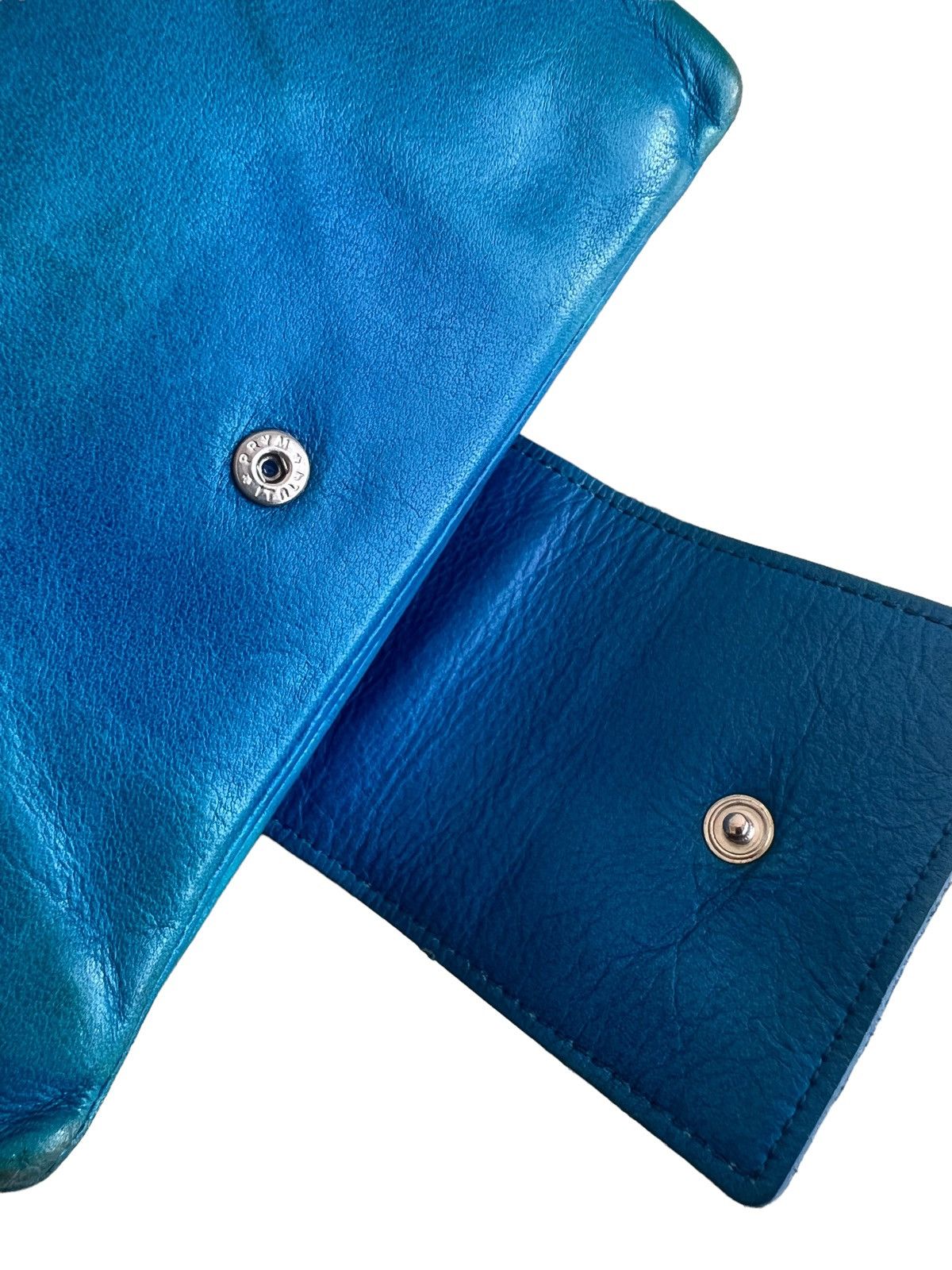 CABANE de ZUCCa 1990s Zucca Detachable Compartment Cyber Punk Leather Wallet Size ONE SIZE - 9 Thumbnail