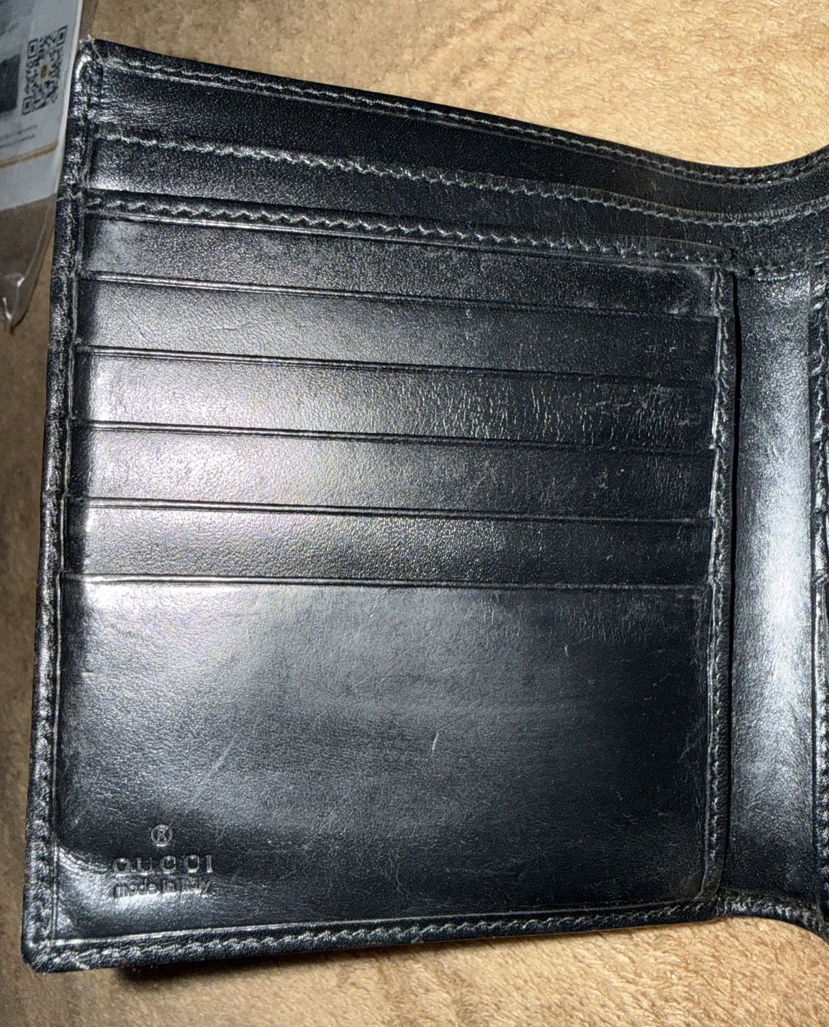 Gucci Vintage GUCCI “Jackie” monogram wallet! Unisex, VVGC genuine Size ONE SIZE - 12 Thumbnail