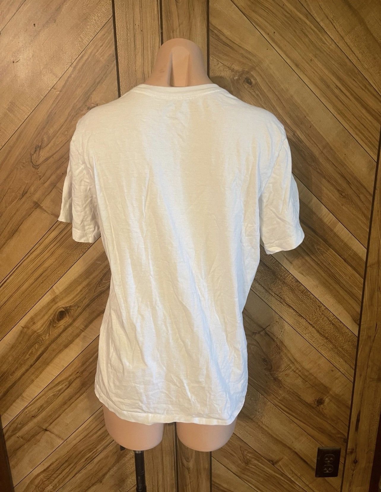 Nike Nike Just Do It Graphic Print Men’s Medium White T-Shirt Size US M / EU 48-50 / 2 - 6 Thumbnail