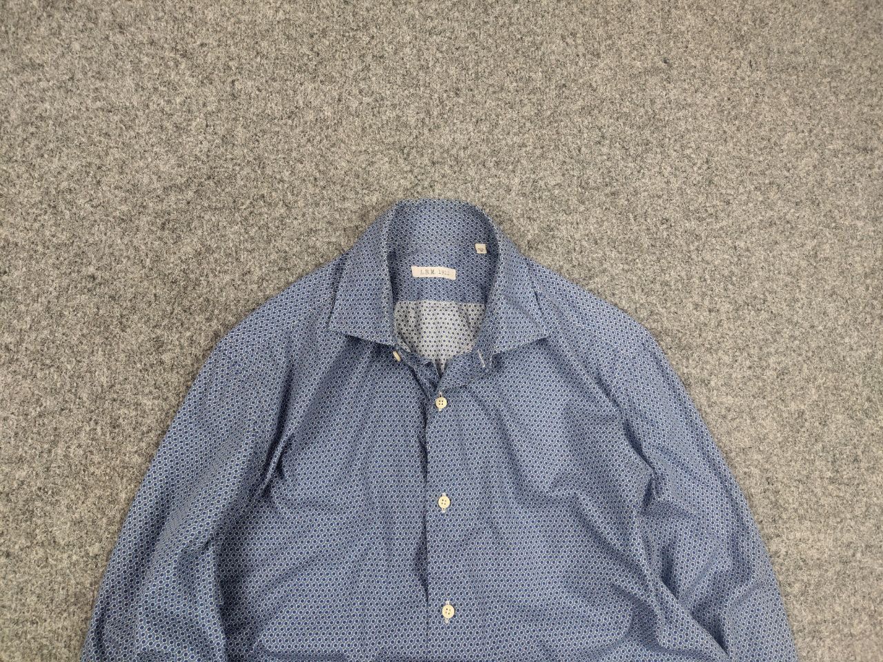 L.B.M. 1911 l.b.m. 1911 Design Light blue button-down long sleeves Shirt Size US M / EU 48-50 / 2 - 4 Thumbnail