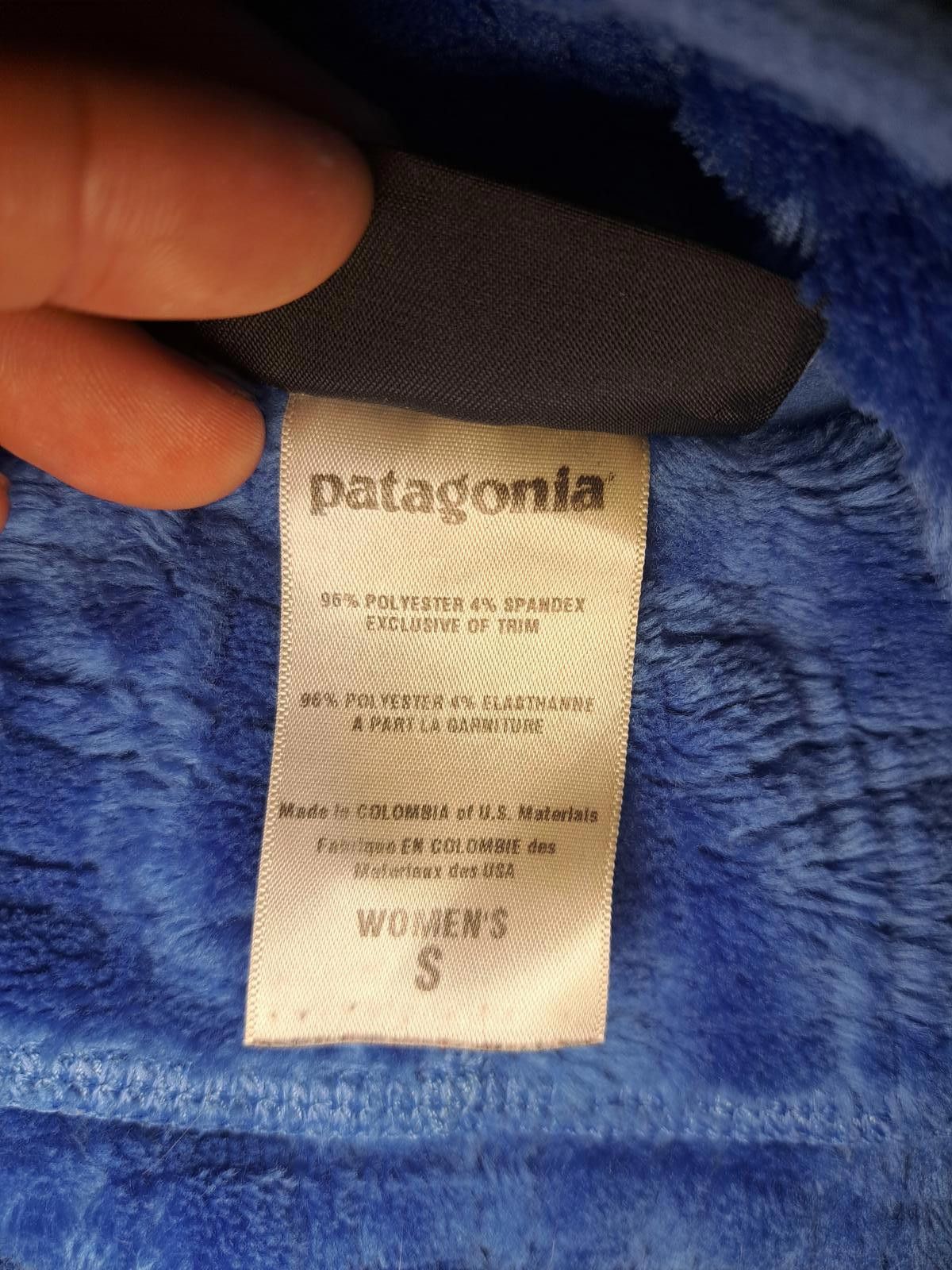 Patagonia VINTAGE Patagonia R Fleece Jacket Women Small Blue Polartec Size S / US 4 / IT 40 - 6 Thumbnail