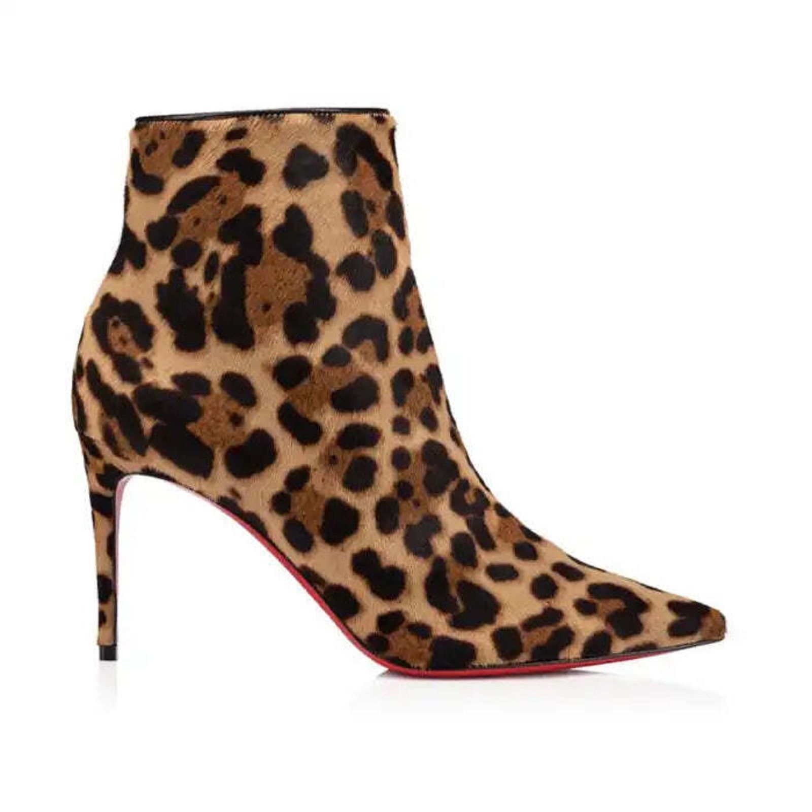 Christian Louboutin Christian Louboutin So Kate Booty 85 Black Brown Leopard Size US 6.5 / IT 36.5 - 3 Thumbnail