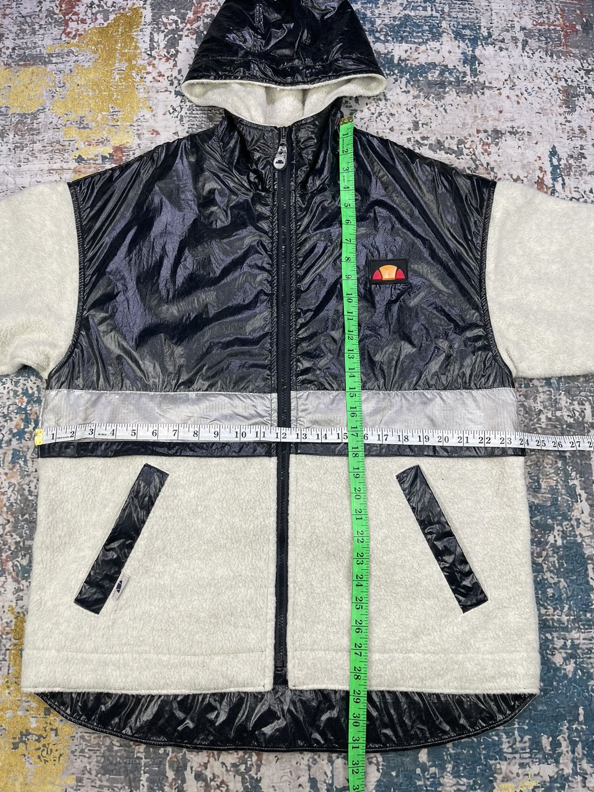 Ellesse Vintage Ellesse Reflective Hybrid Fleece Back Spell Out Size US L / EU 52-54 / 3 - 21 Thumbnail