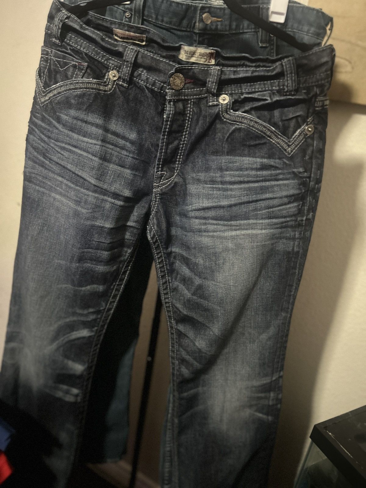 Mek Denim × Vintage Crazy Vintage Y2K/2000s Rare Mek Jeans Size US 34 / EU 50 - 1 Thumbnail