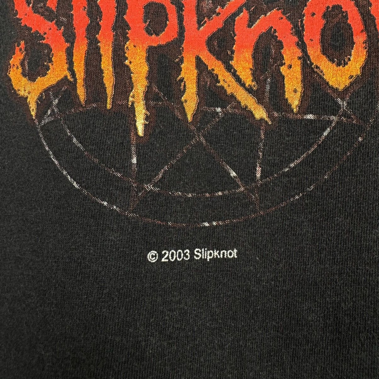 Band Tees Vintage 2003 Slipknot Goat Logo Euro Licensed T Shirt Size US XL / EU 56 / 4 - 8 Thumbnail