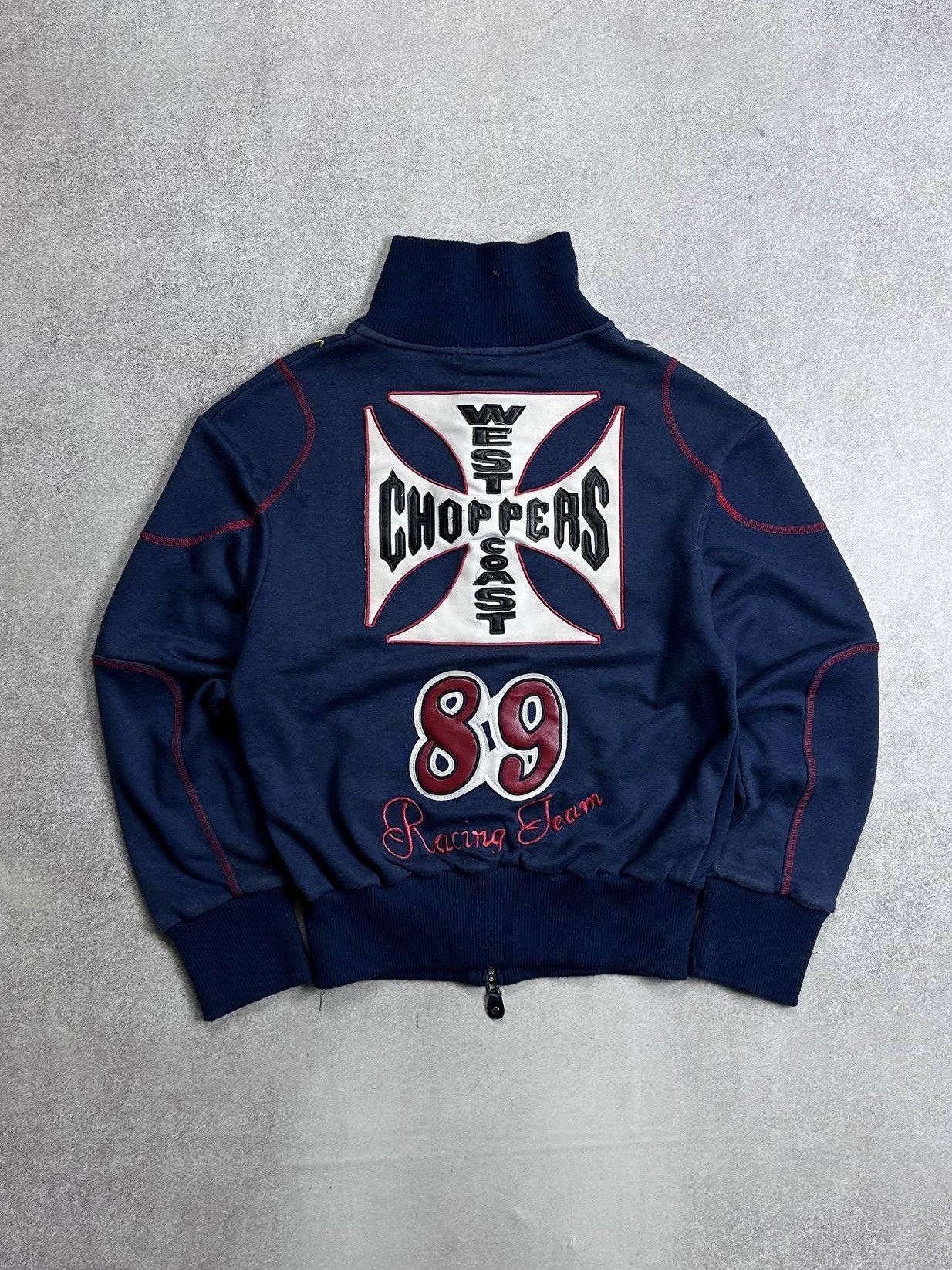 Vintage Vintage West Coast Choppers Olympic Jacket M Size US M / EU 48-50 / 2 - 1 Thumbnail