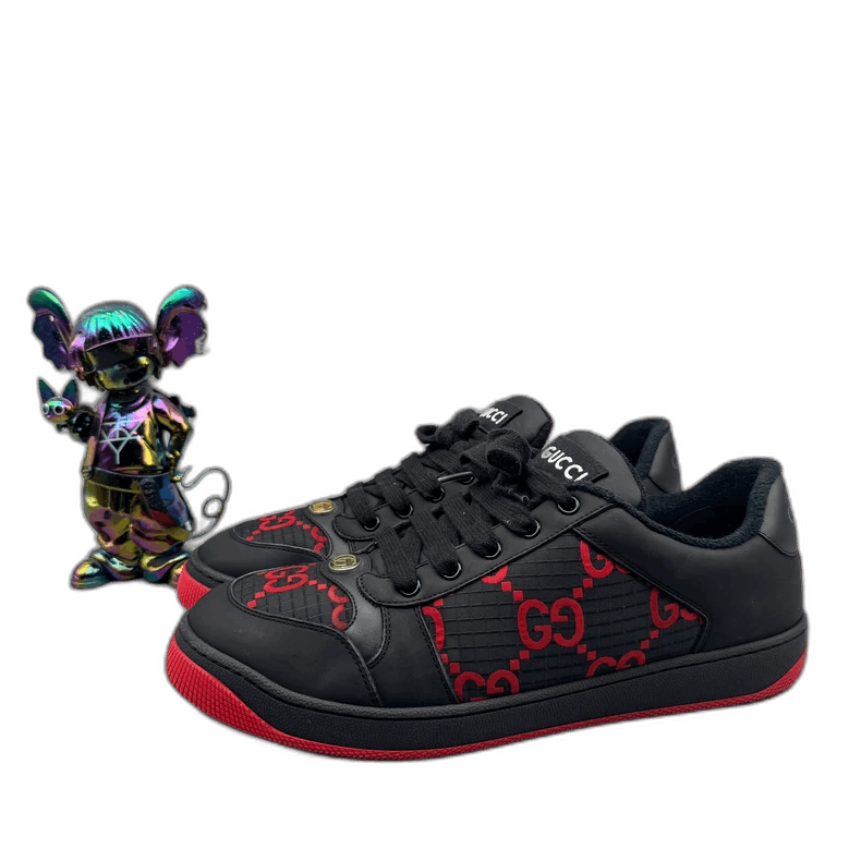 Gucci gucci limited edition black red sneakers-2507 Size US 8 / EU 41 - 7 Thumbnail