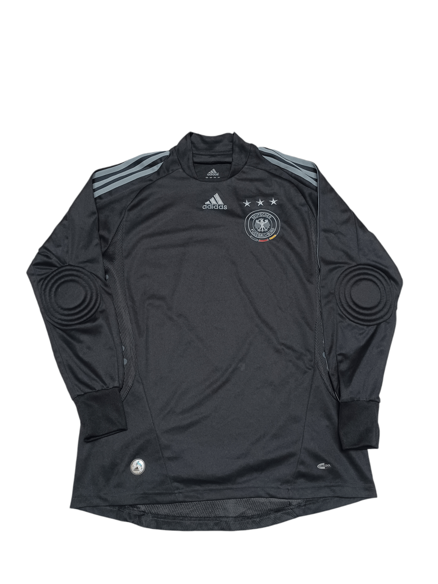 Adidas RENE ADLER 2007 GERMANY ADIDAS VINTAGE GK SOCCER JERSEY Size US M / EU 48-50 / 2 - 2 Thumbnail