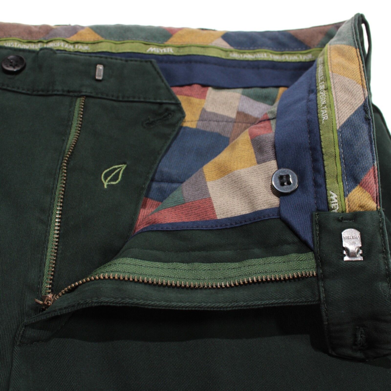 Other Meyer New with tags Chino Size 34 US In Green Size US 34 / EU 50 - 3 Thumbnail