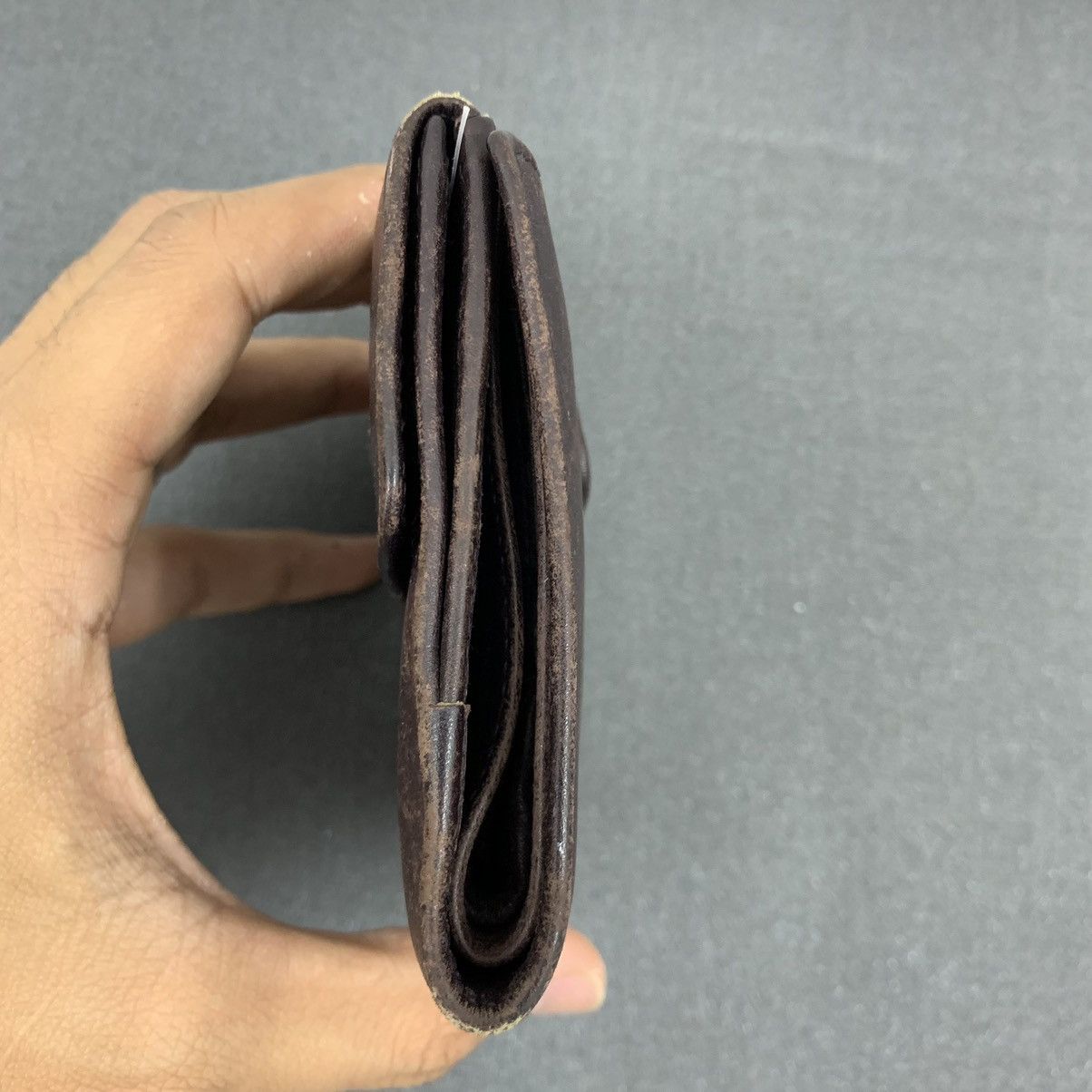 Gucci Thrashed Gucci Leather Wallet Size ONE SIZE - 3 Thumbnail