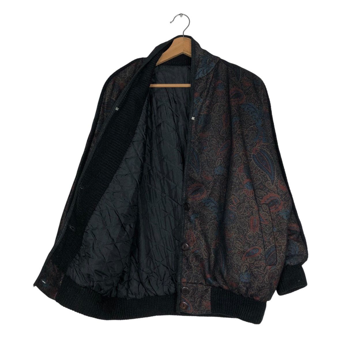 Japanese Brand 📌Vintage Bomber Jacket Floral Full Print Issey Miyake Size US M / EU 48-50 / 2 - 12 Thumbnail