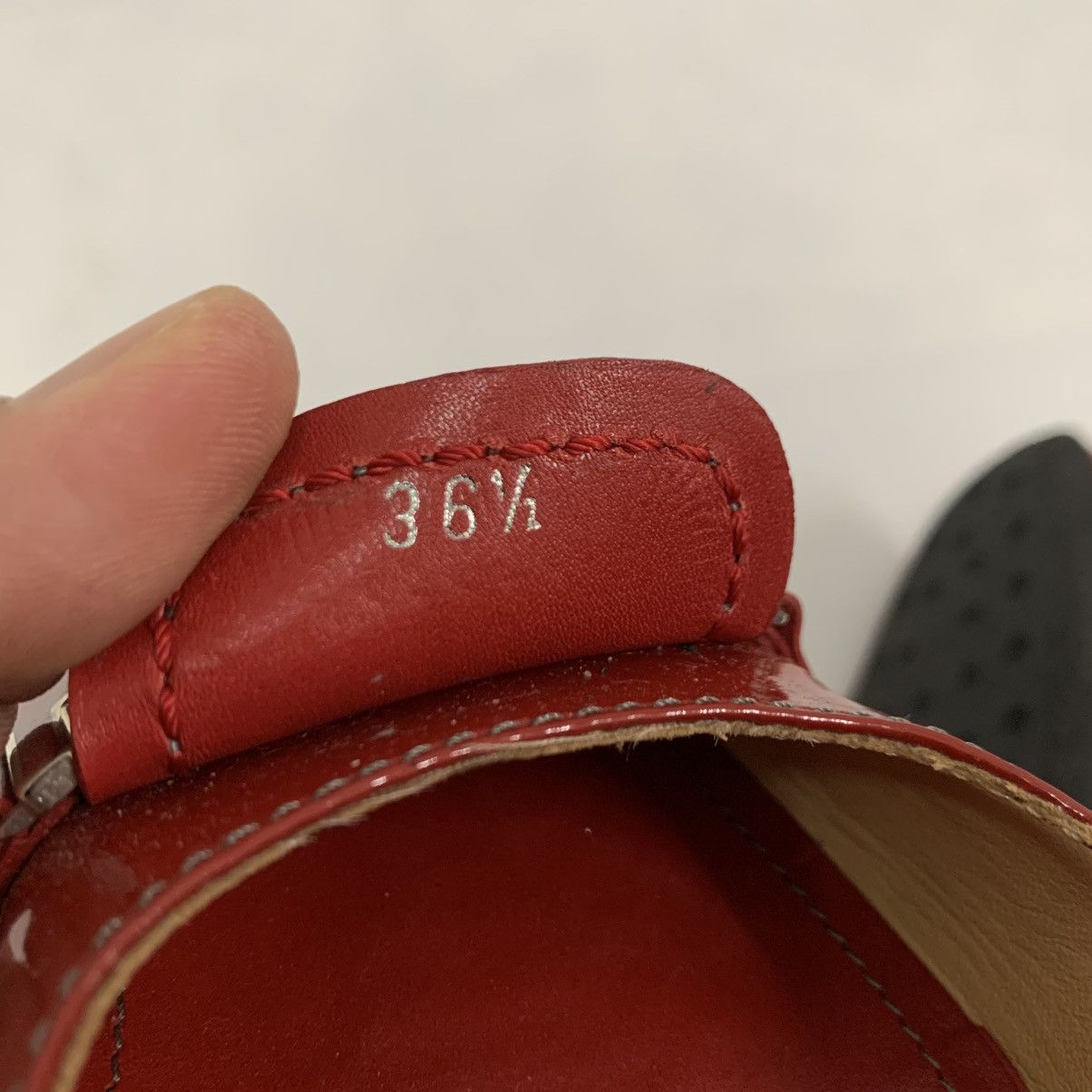 Tod's Authentic Tods Red Heels Size US 6.5 / IT 36.5 - 10 Thumbnail