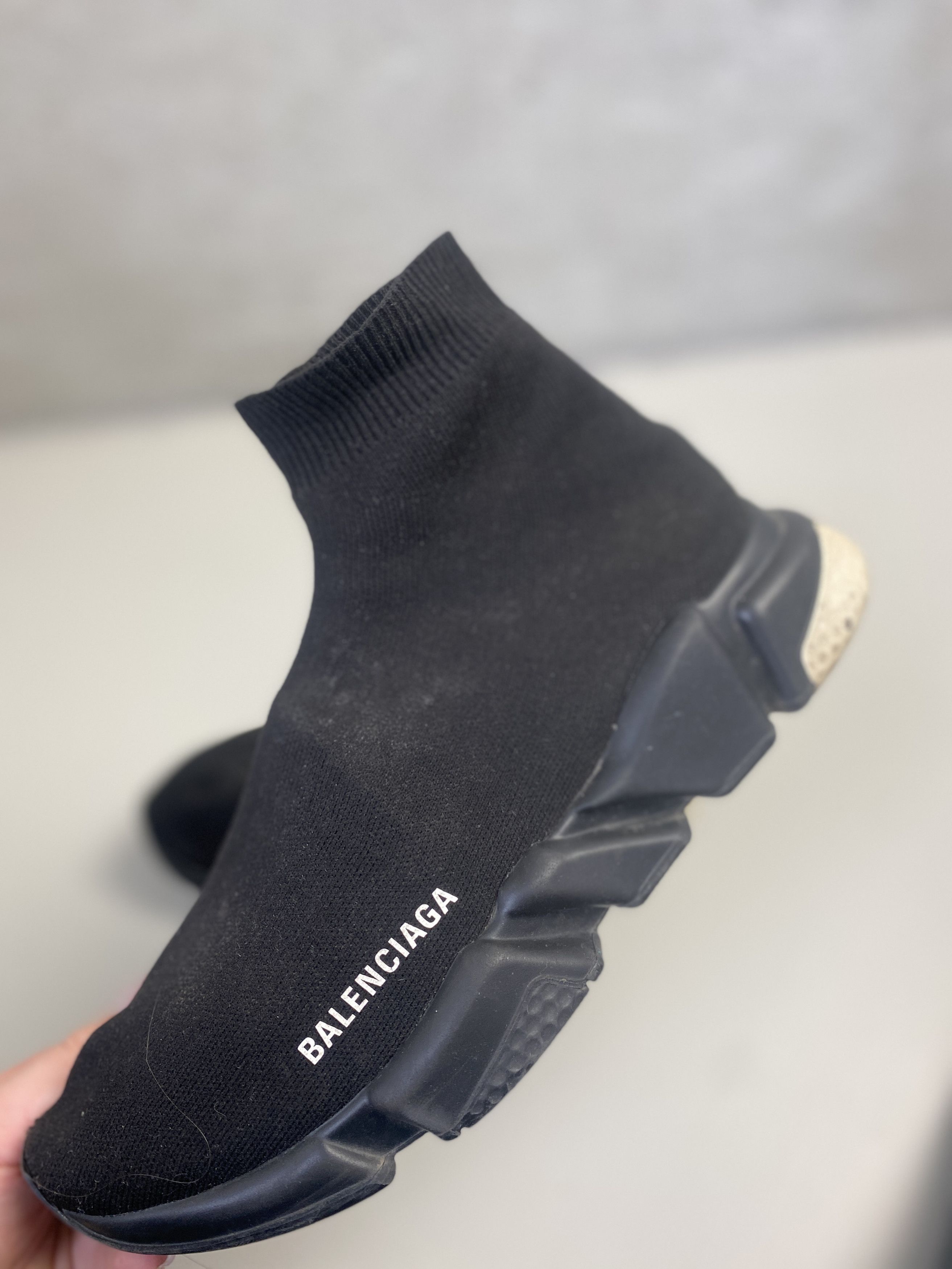 Balenciaga Balenciaga Speed Trainer Sock Shoes runners Size US 8 / EU 41 - 6 Thumbnail