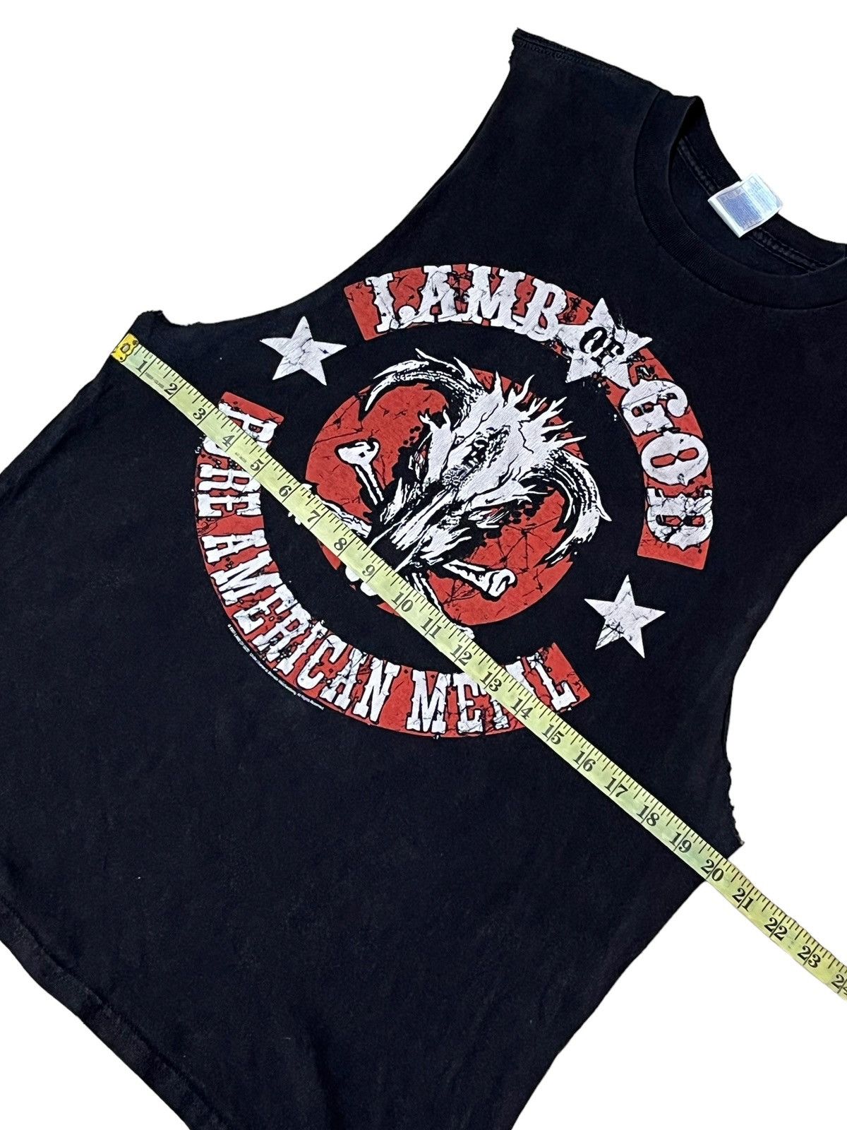 Band Tees VINTAGE Y2K LAMB OF GOD 2007 CUSTOM SLEEVE T SHIRT Size US M / EU 48-50 / 2 - 8 Thumbnail
