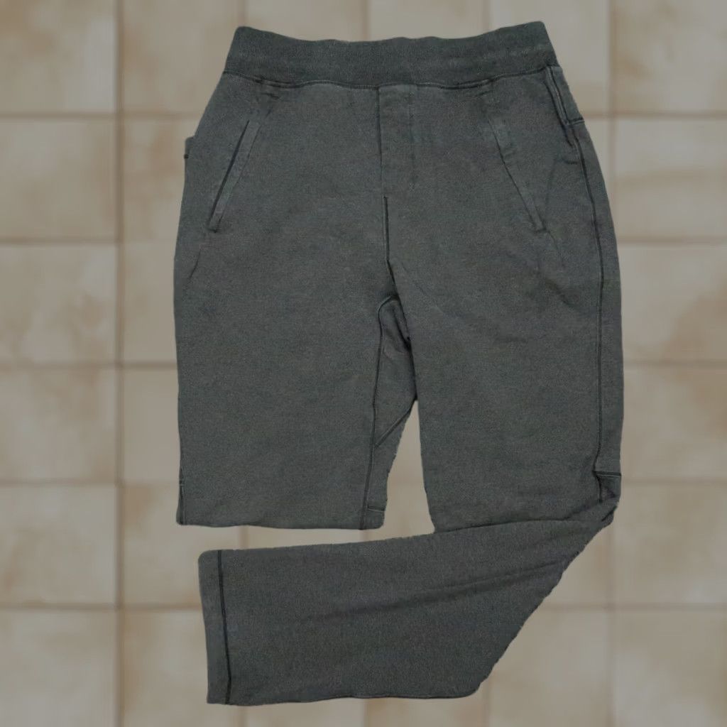 Lululemon Lululemon Pants Mens M Gray Cross Cut Sweat Pants Zip Pocket Jogger Size US 31 - 1 Thumbnail