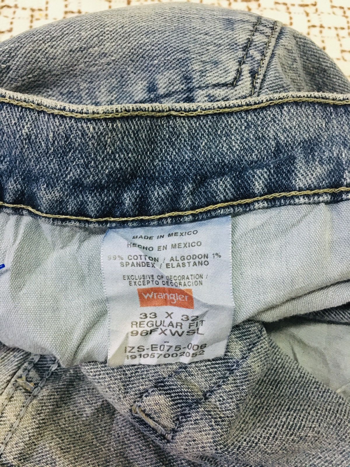 Japanese Brand × Wrangler Wrangler Regular Fit Jeans (16) Size US 33 - 6 Thumbnail