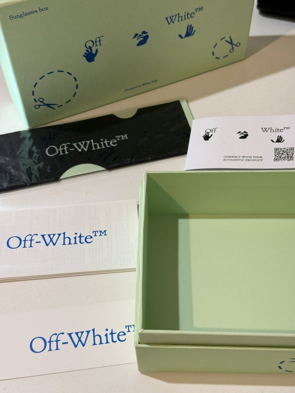 Off-White OFF-WHITE Sunglasses LEONARDO green dark grey Size ONE SIZE - 7 Thumbnail