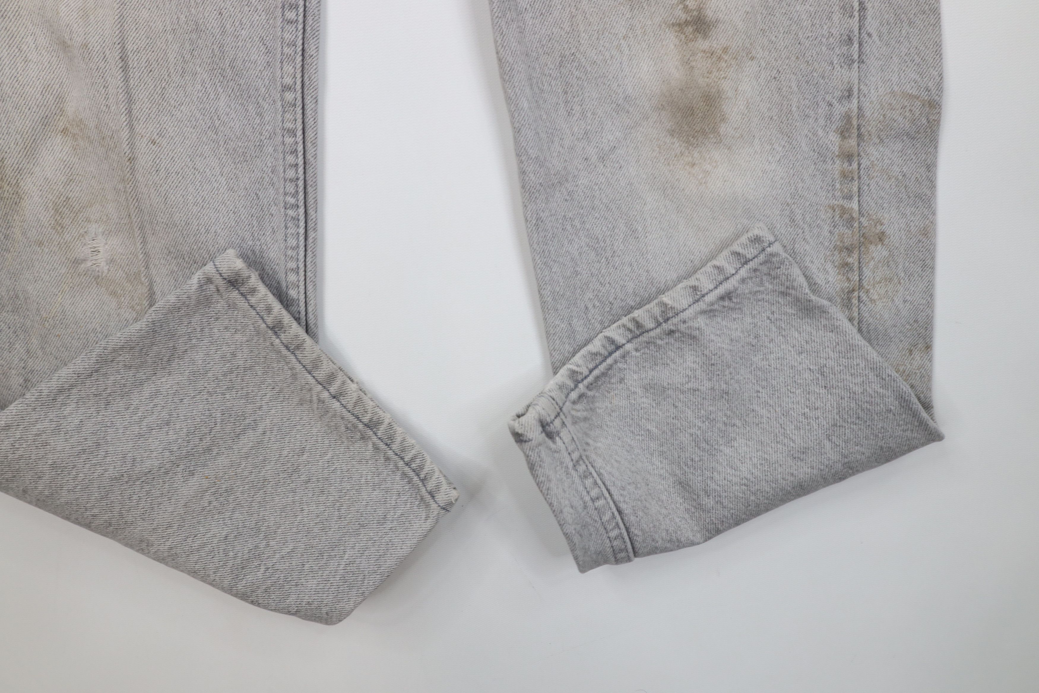 Levi's Vintage 80s 90s Levis 506xx Acid Wash Straight Leg Jeans USA Size US 34 / EU 50 - 5 Thumbnail