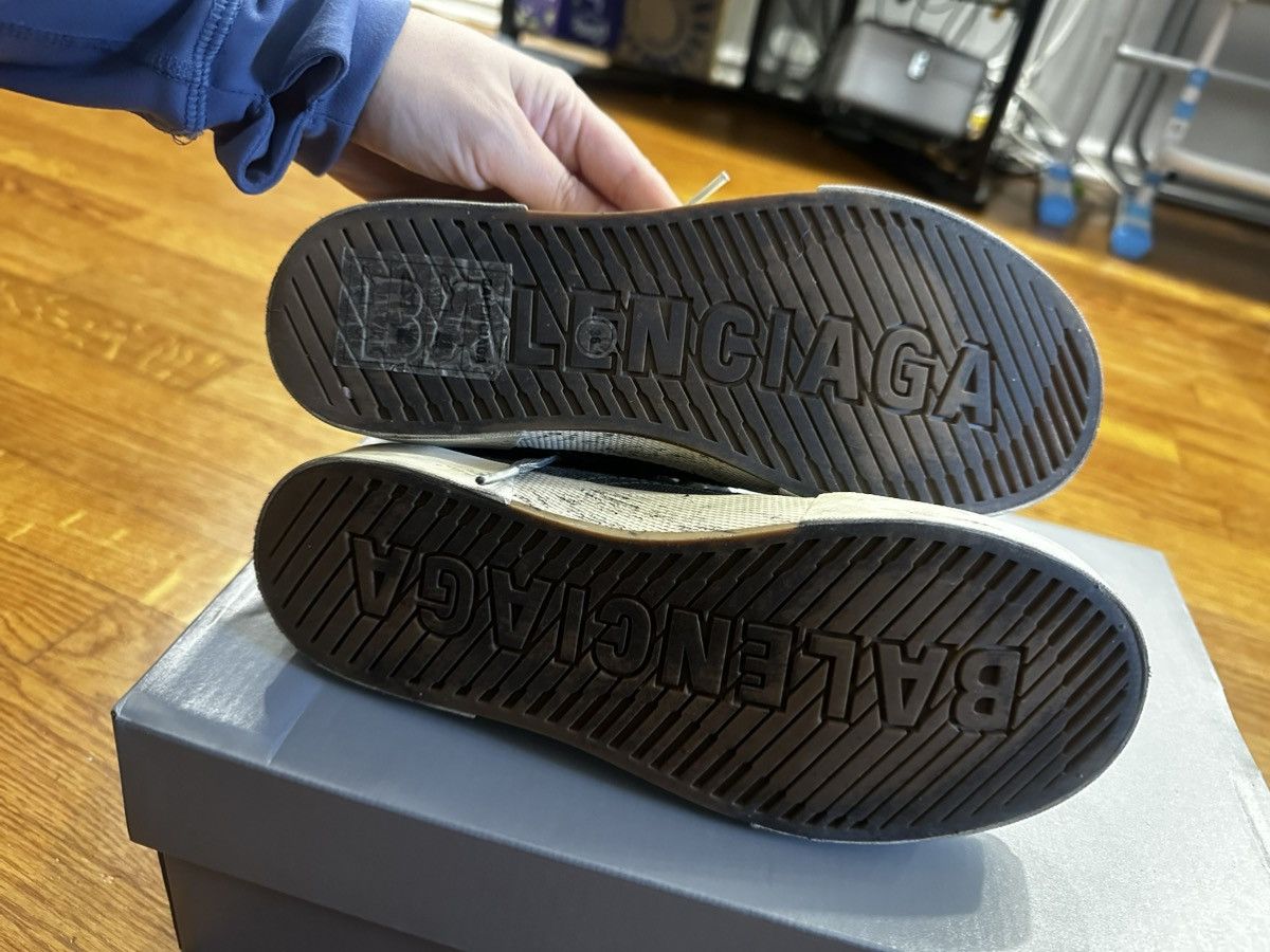 Balenciaga Balenciaga Paris High top 90’s Denim Size US 6 / EU 39 - 4 Thumbnail