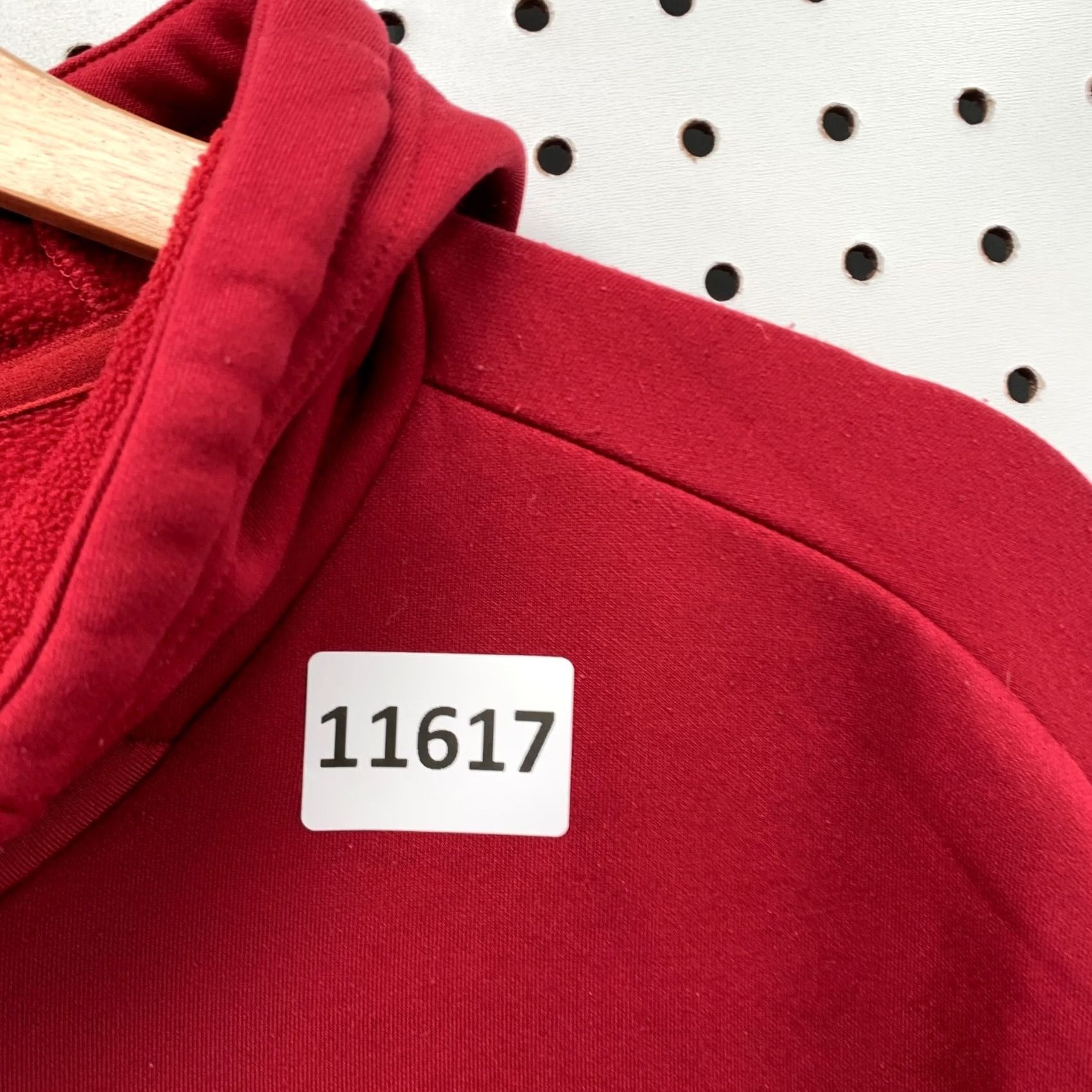 Nike Nike Hoodie Mens S Red Just Do It Graphic Pullover Sweatshirt Size US S / EU 44-46 / 1 - 6 Thumbnail