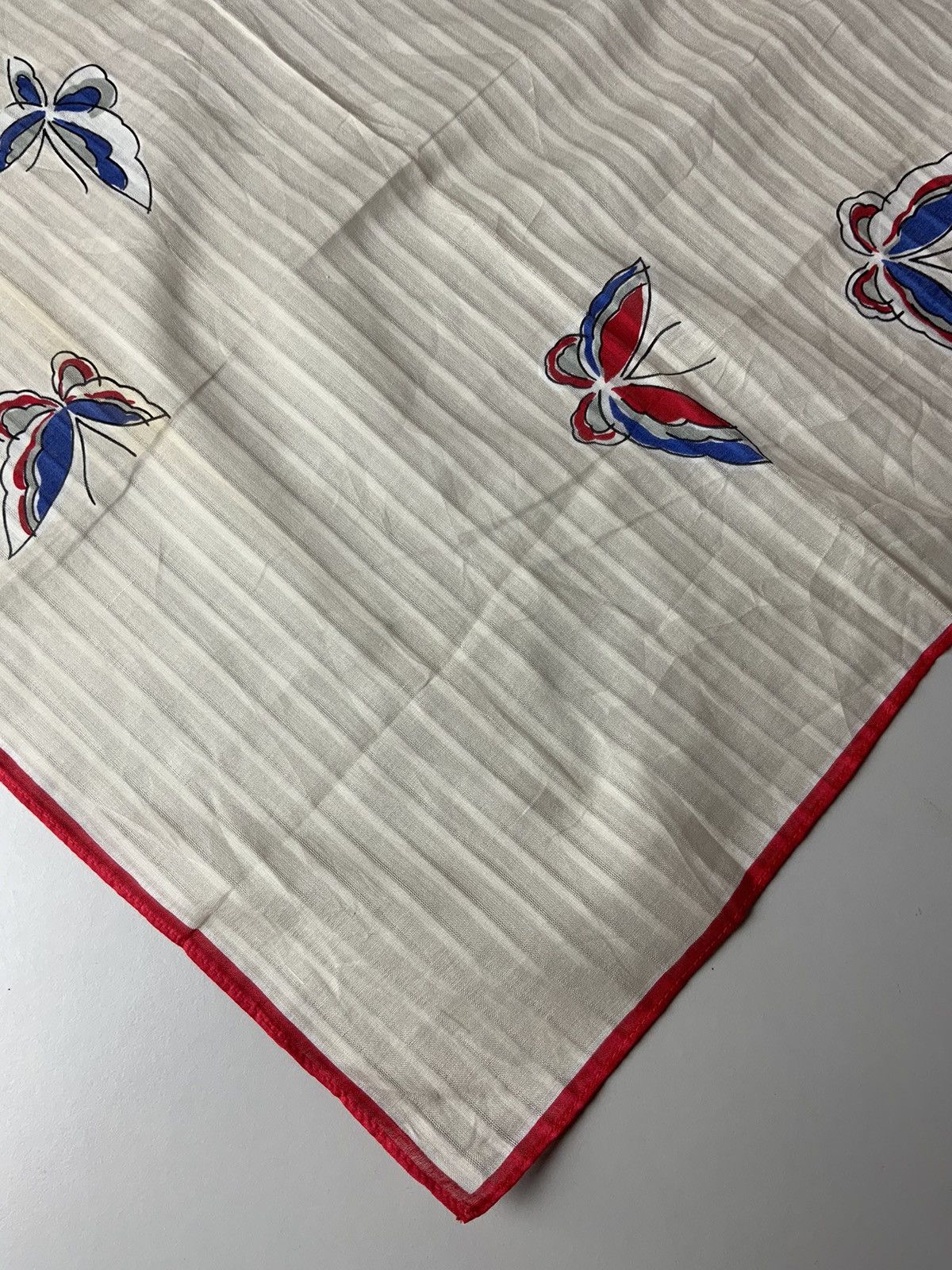 Hanae Mori Hanae Mori Butterfly Bandana Handkerchief Size ONE SIZE - 8 Thumbnail
