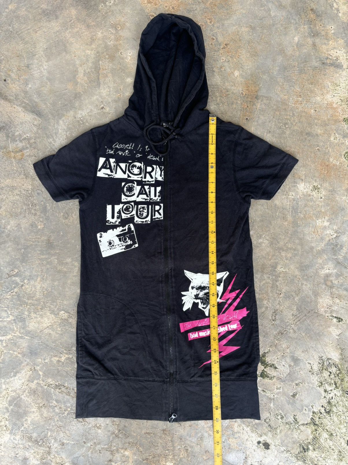 Hysteric Glamour × If Six Was Nine × Japanese Brand Hell cat punk not dead Ifsxi Punk style Hoodie Size US S / EU 44-46 / 1 - 12 Thumbnail