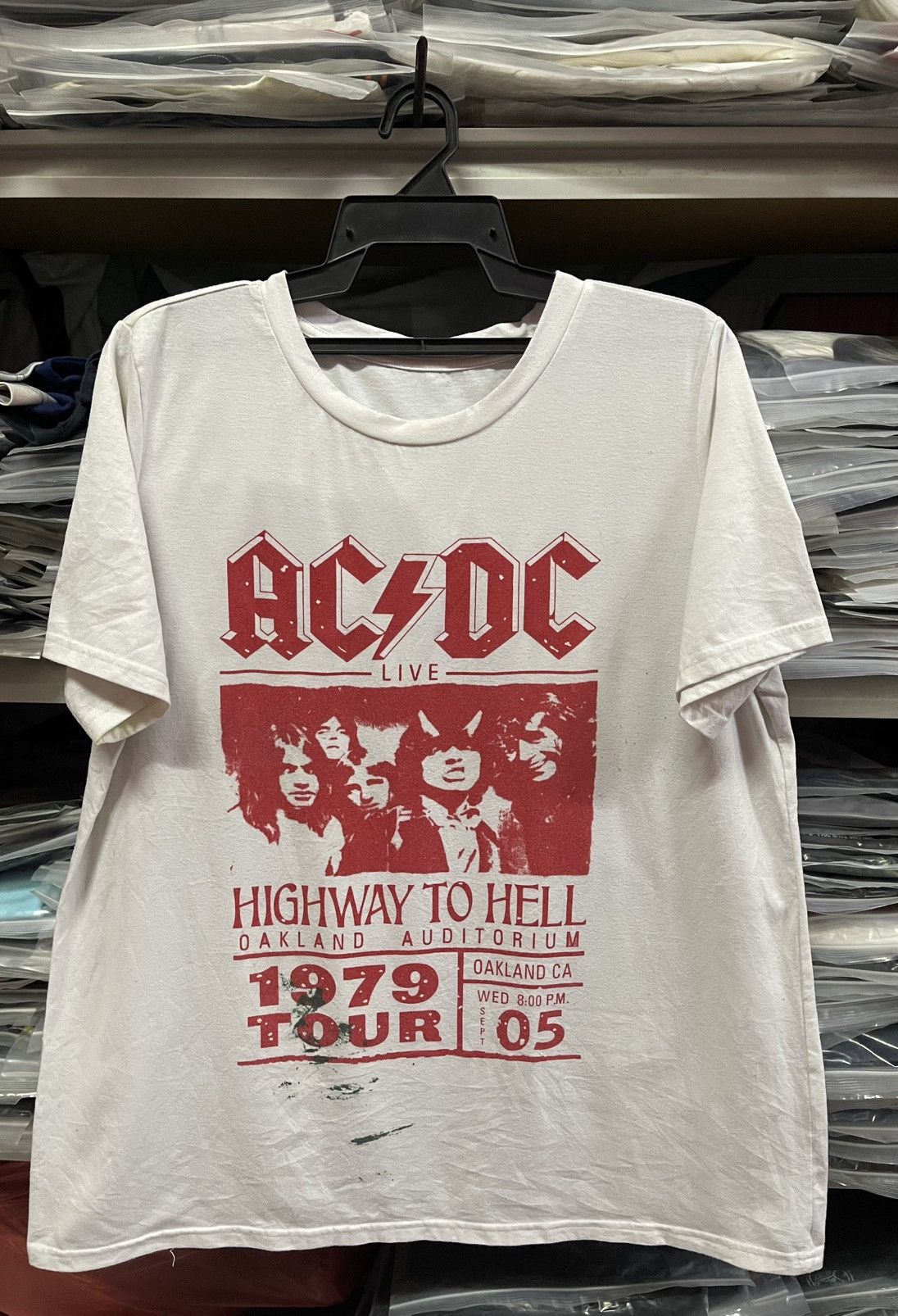 Band Tees AC/DC Highway To Hell Tour Tees🔥🔥🔥 Size US XL / EU 56 / 4 - 1 Thumbnail