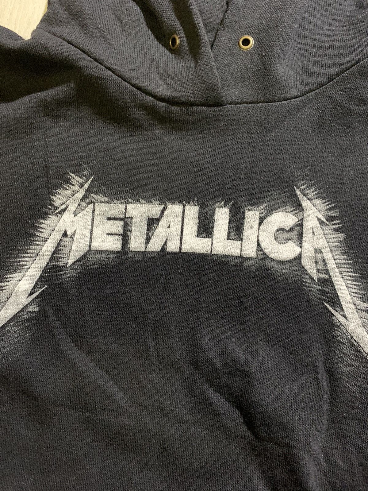 Band Tees Metallica Band Thrash Metal Black Faded Hoodie Rare Y2k Size US S / EU 44-46 / 1 - 3 Thumbnail